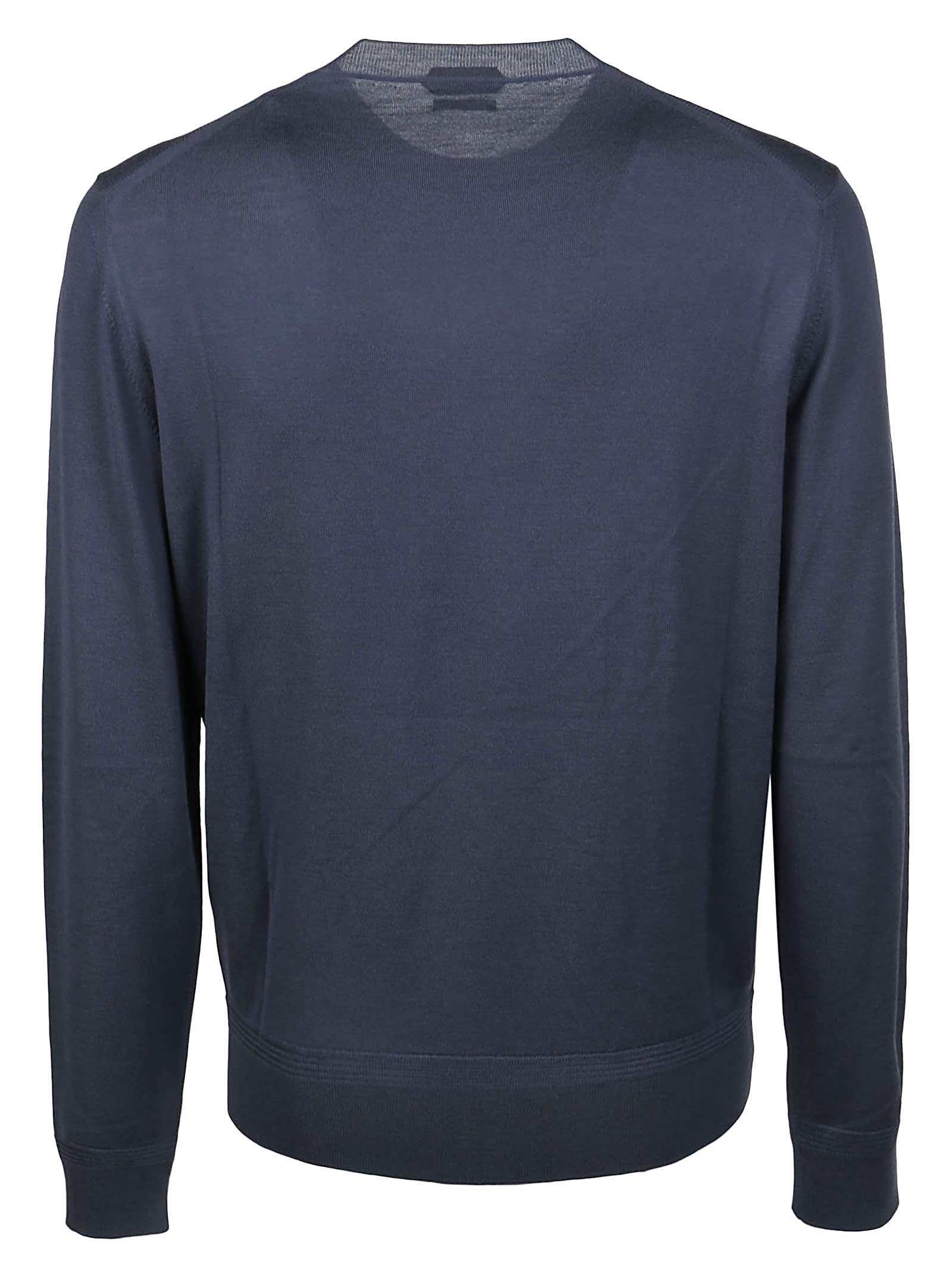 Shop Tom Ford Fine Gauge Merino Sweater In Bright Blue