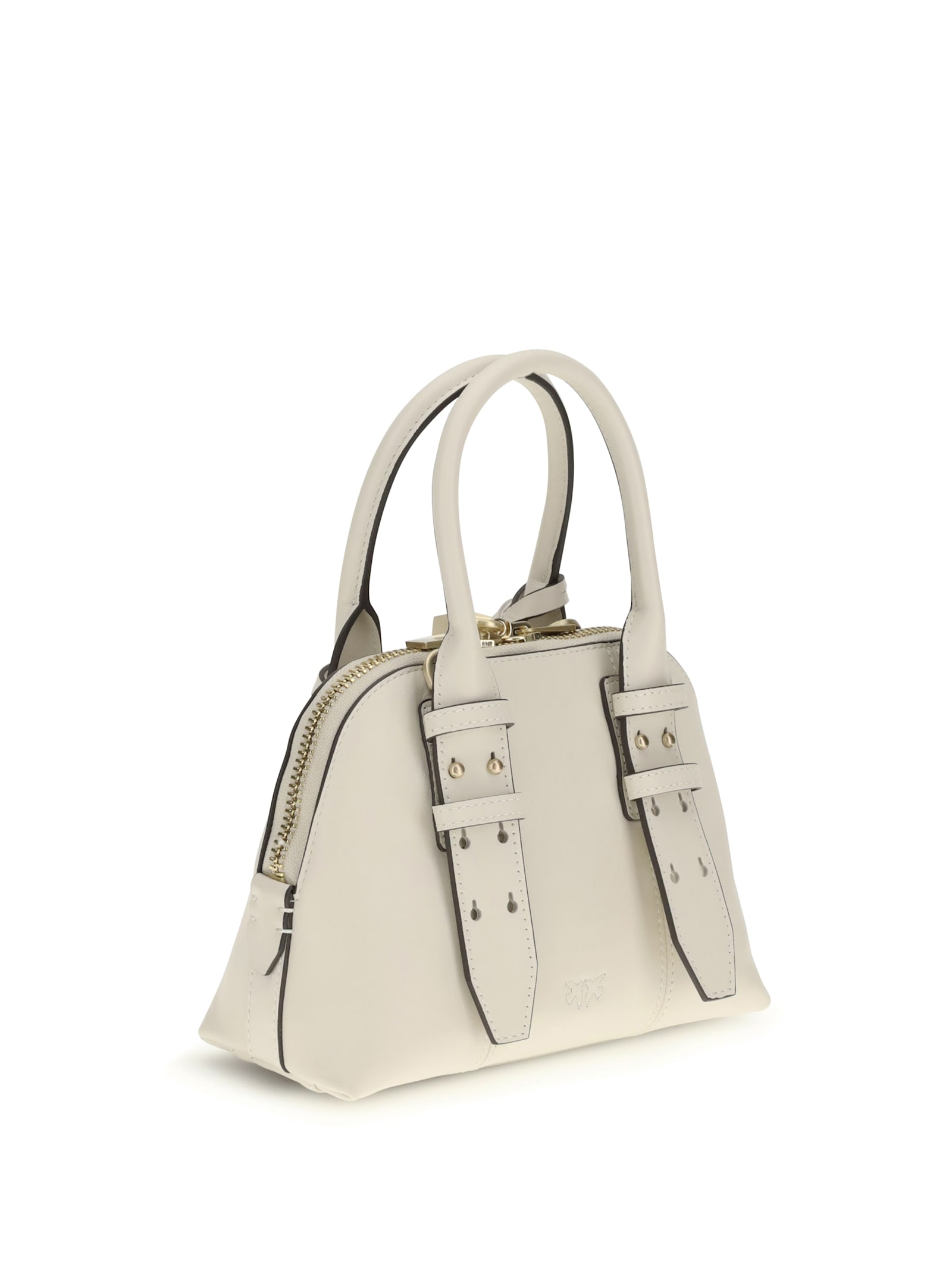 Pinko Mini Escape Handbag In Neutral