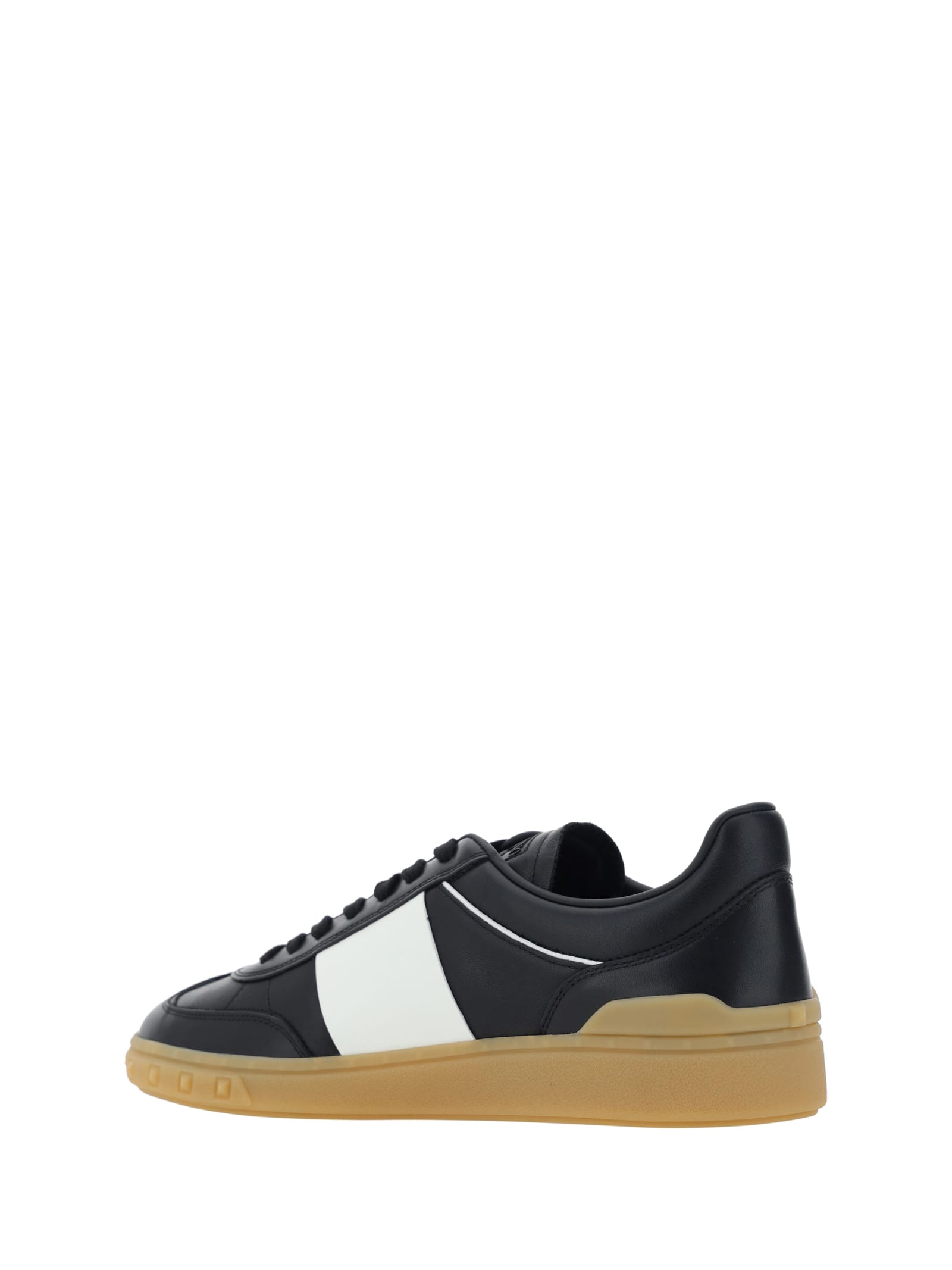 Shop Valentino Garavani Upvillage Sneakers In Nero-bianco