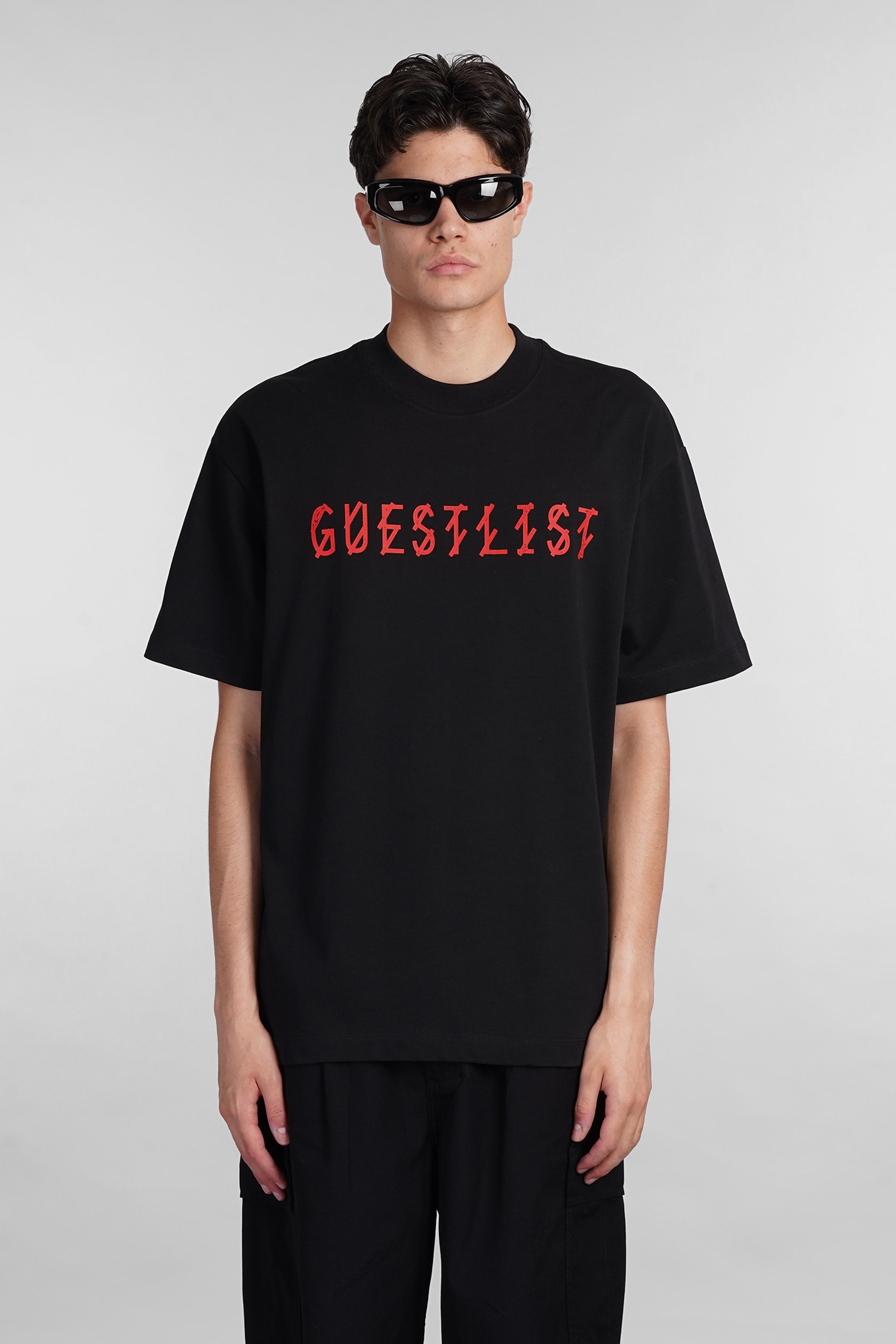 Shop 44 Label Group T-shirt In Black Cotton