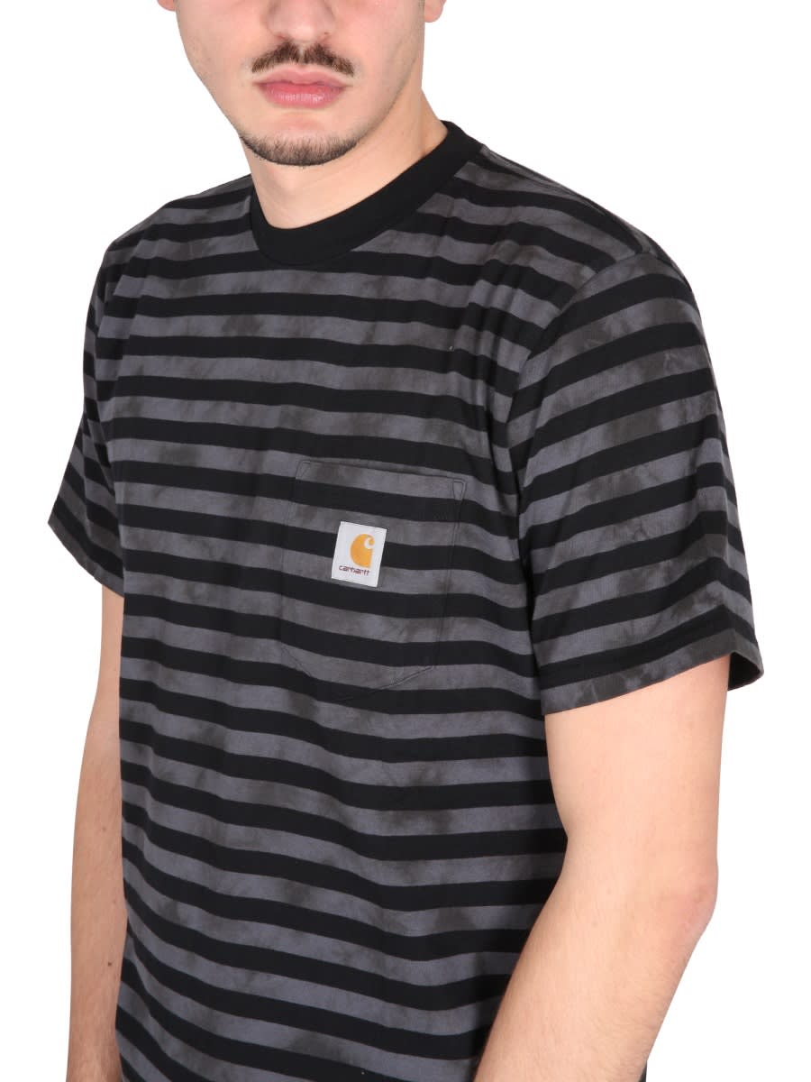 Carhartt Crewneck T-shirt In Multicolour