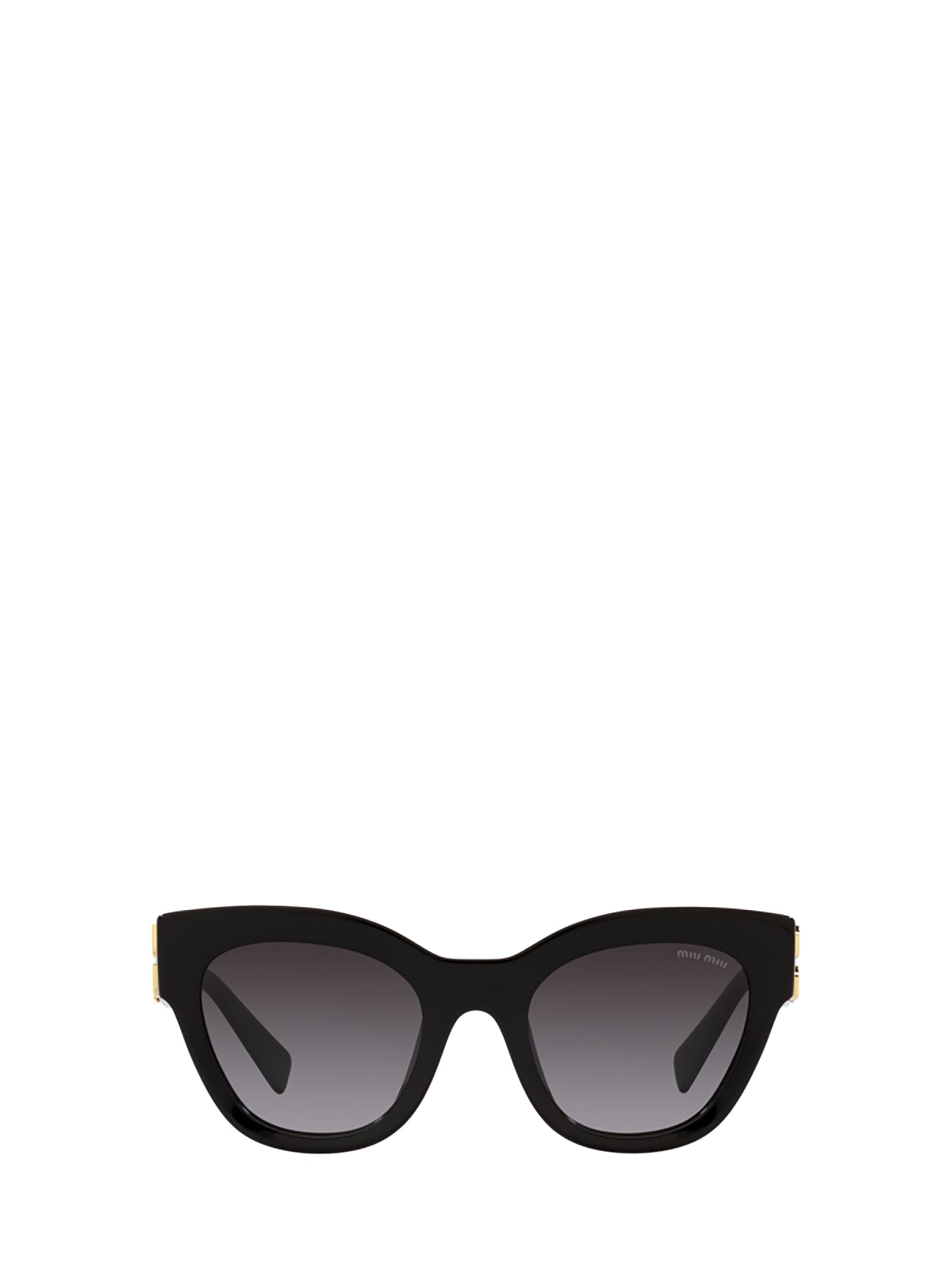 Miu Miu MU 01YS 51 Grey Gradient & Black Sunglasses