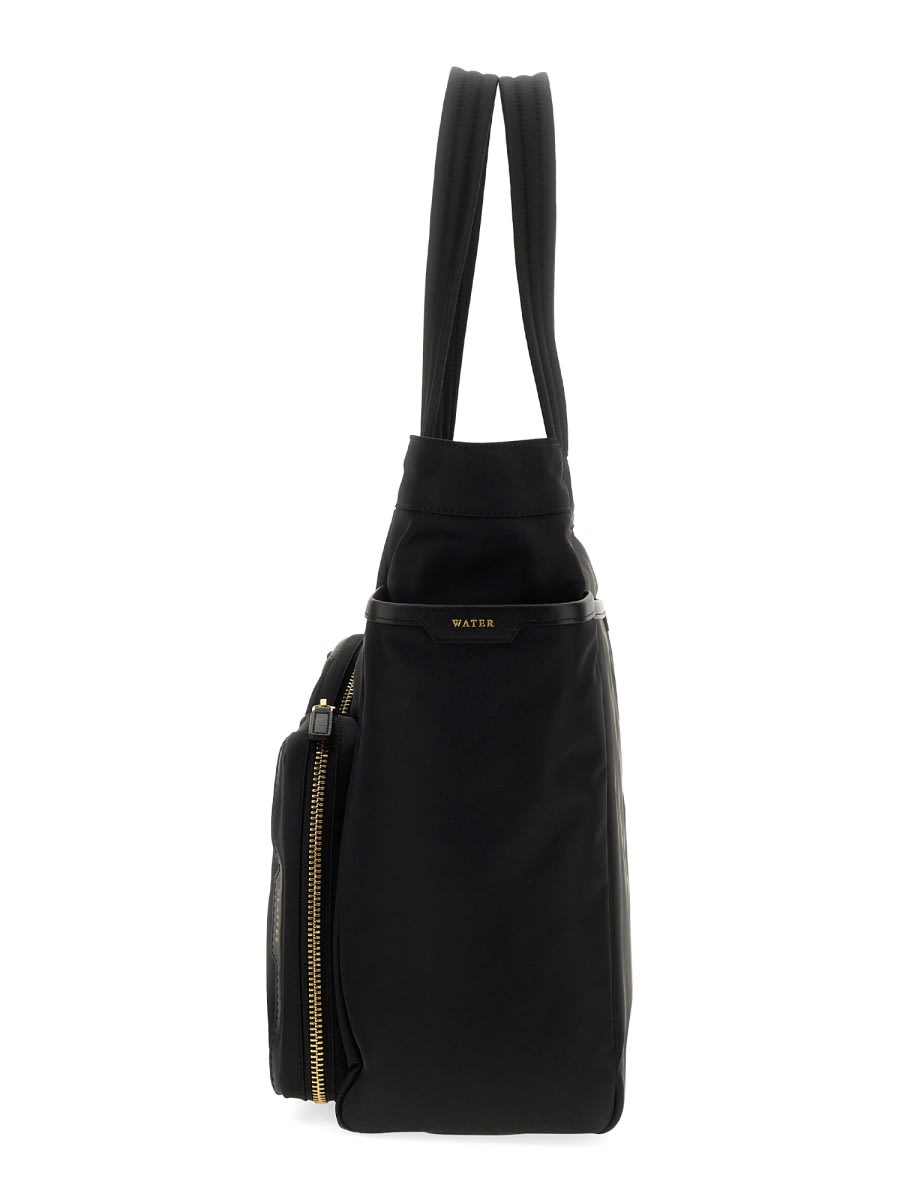 Shop Anya Hindmarch Commuter Tote Bag In Black