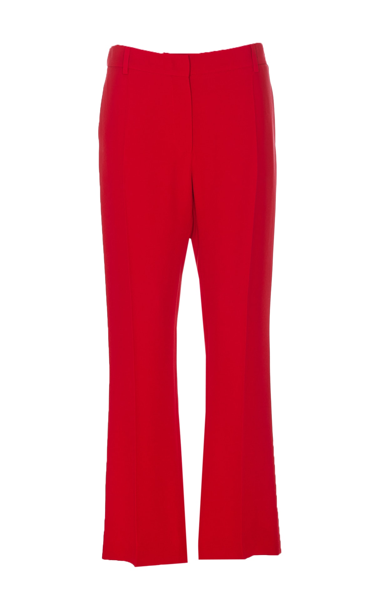 Shop Valentino Cady Couture Pants In Red