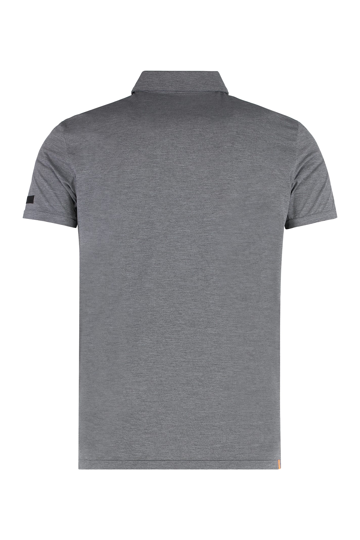 Shop Rrd - Roberto Ricci Design Summer Technical Oxford Fabric Polo Shirt In Grey