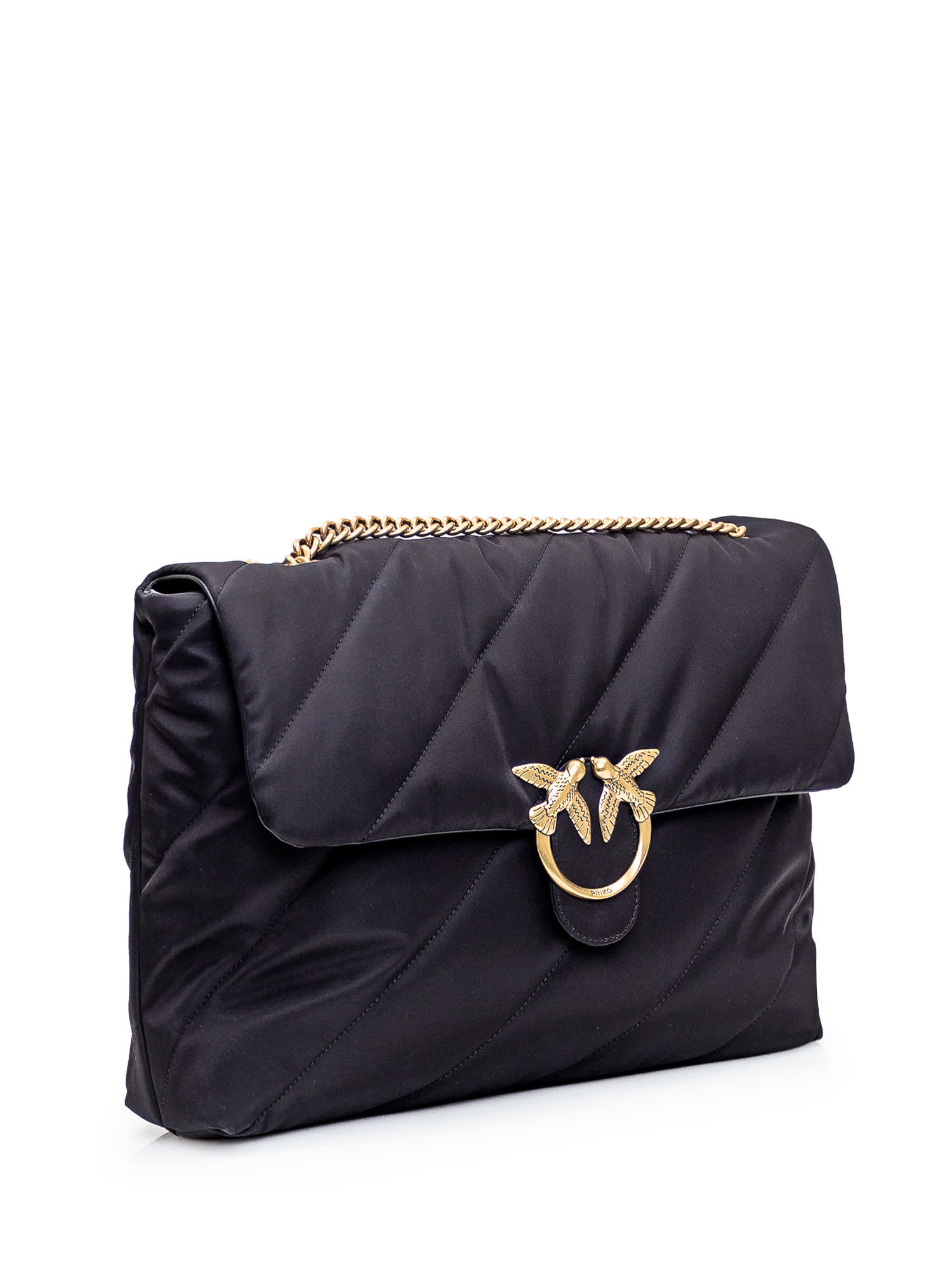 Pinko Love Extra Puff Bag In Black