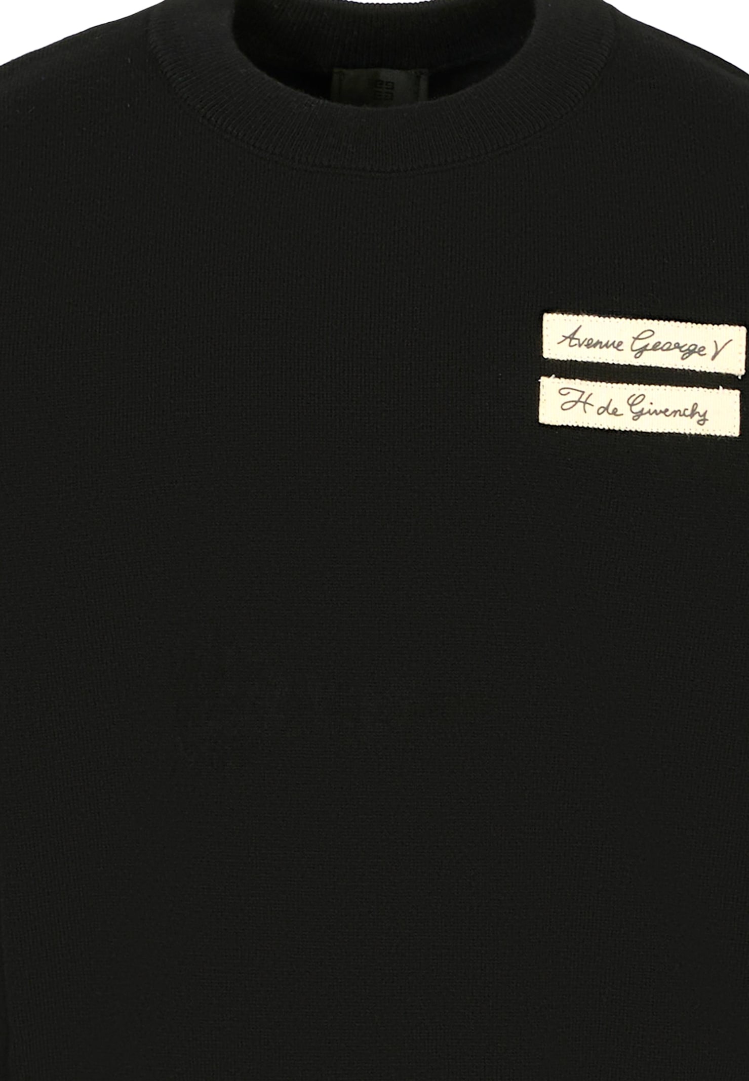 Givenchy Black Sweater For Boy With Logo In Black