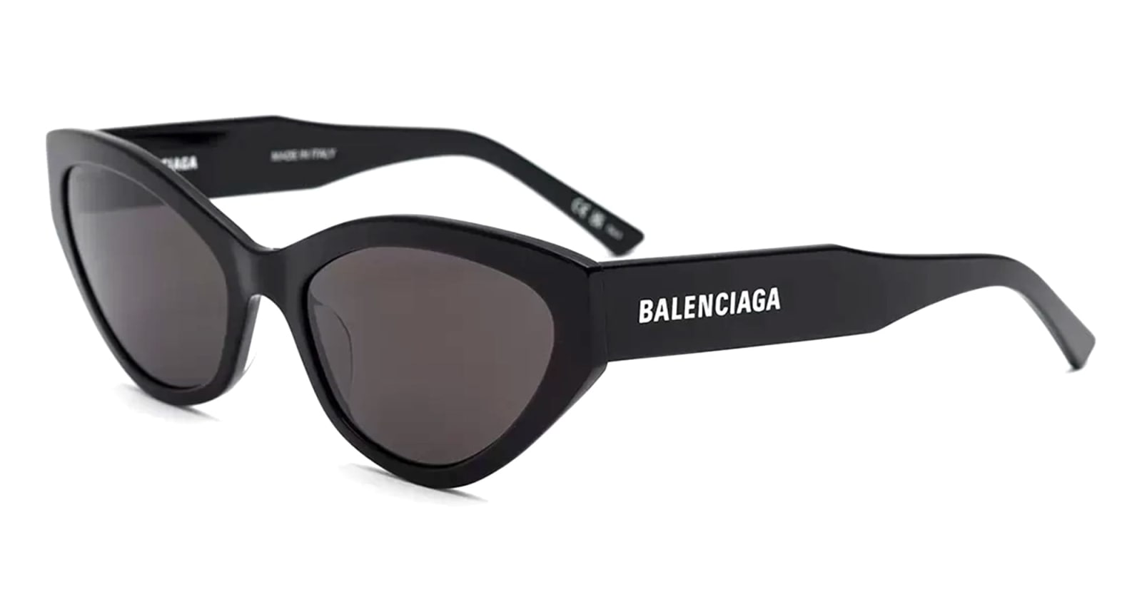 Shop Balenciaga Bb0306s-001 - Black Sunglasses