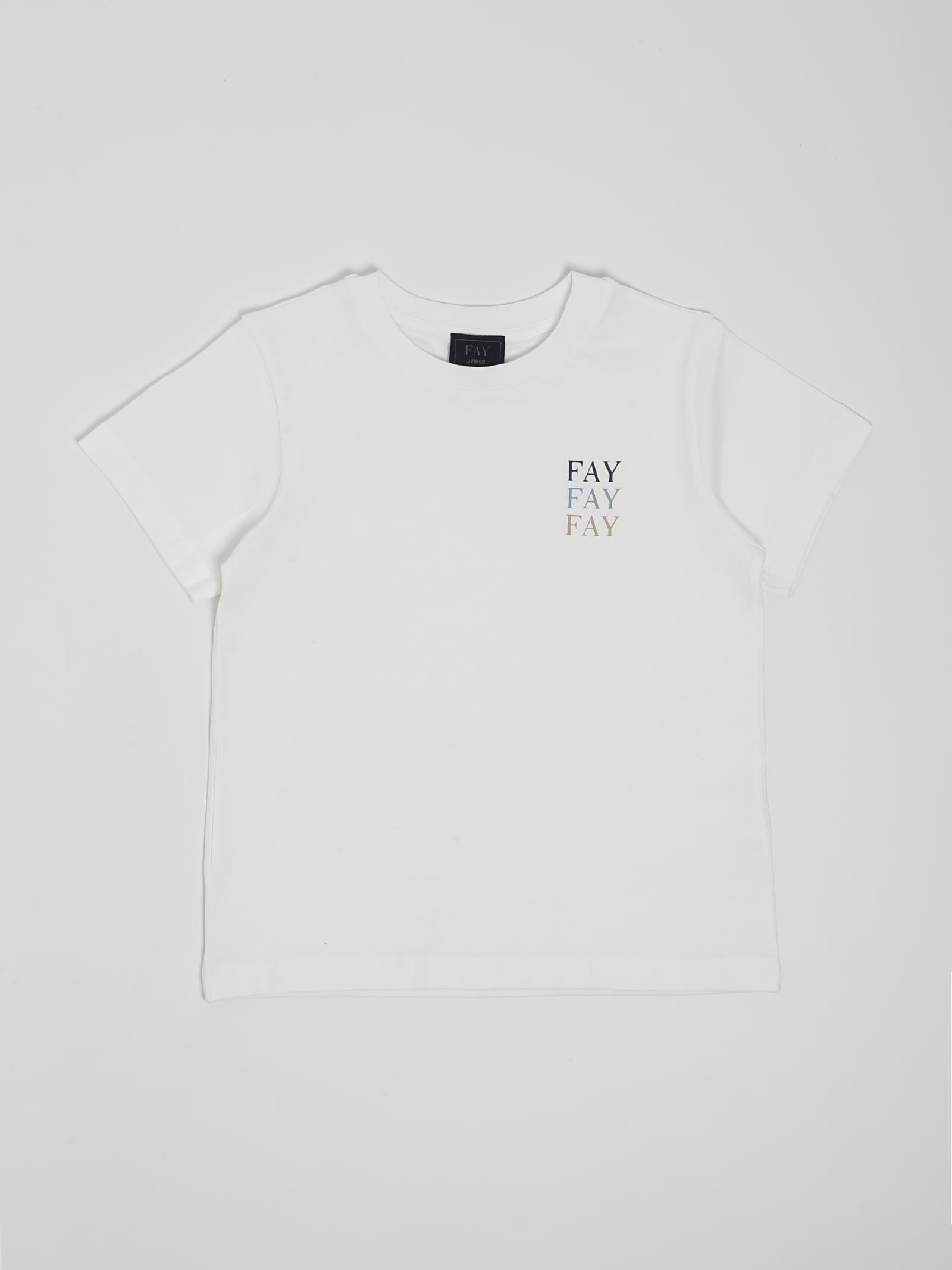 Fay Kids' T-shirt T-shirt In Bianco