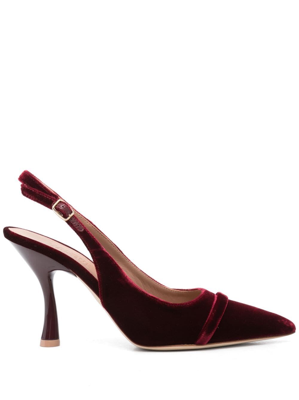 Shop Malone Souliers Jama 90 Sandals In Rosewood Rosewood