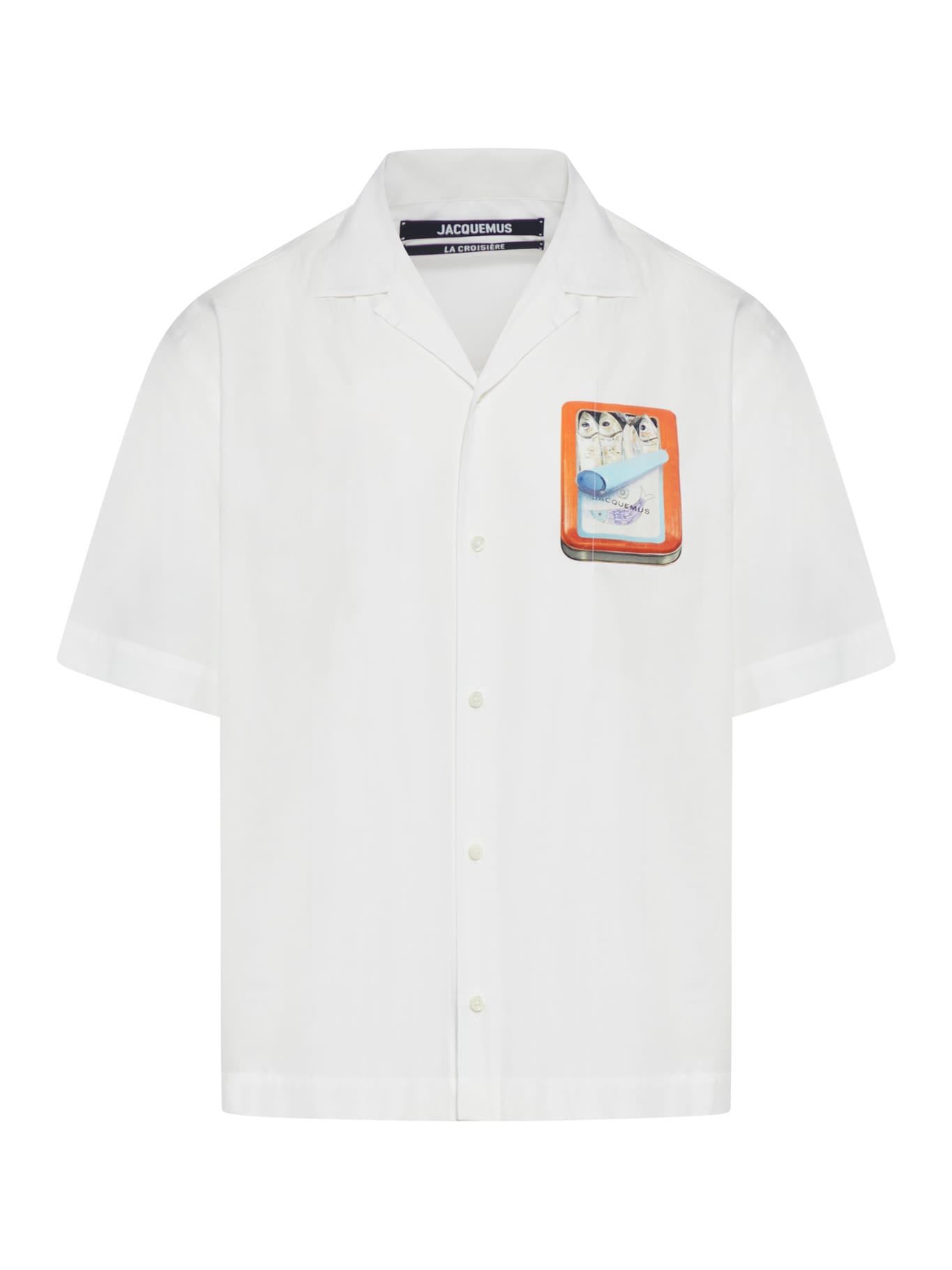 Jacquemus La Chemise Jean In White