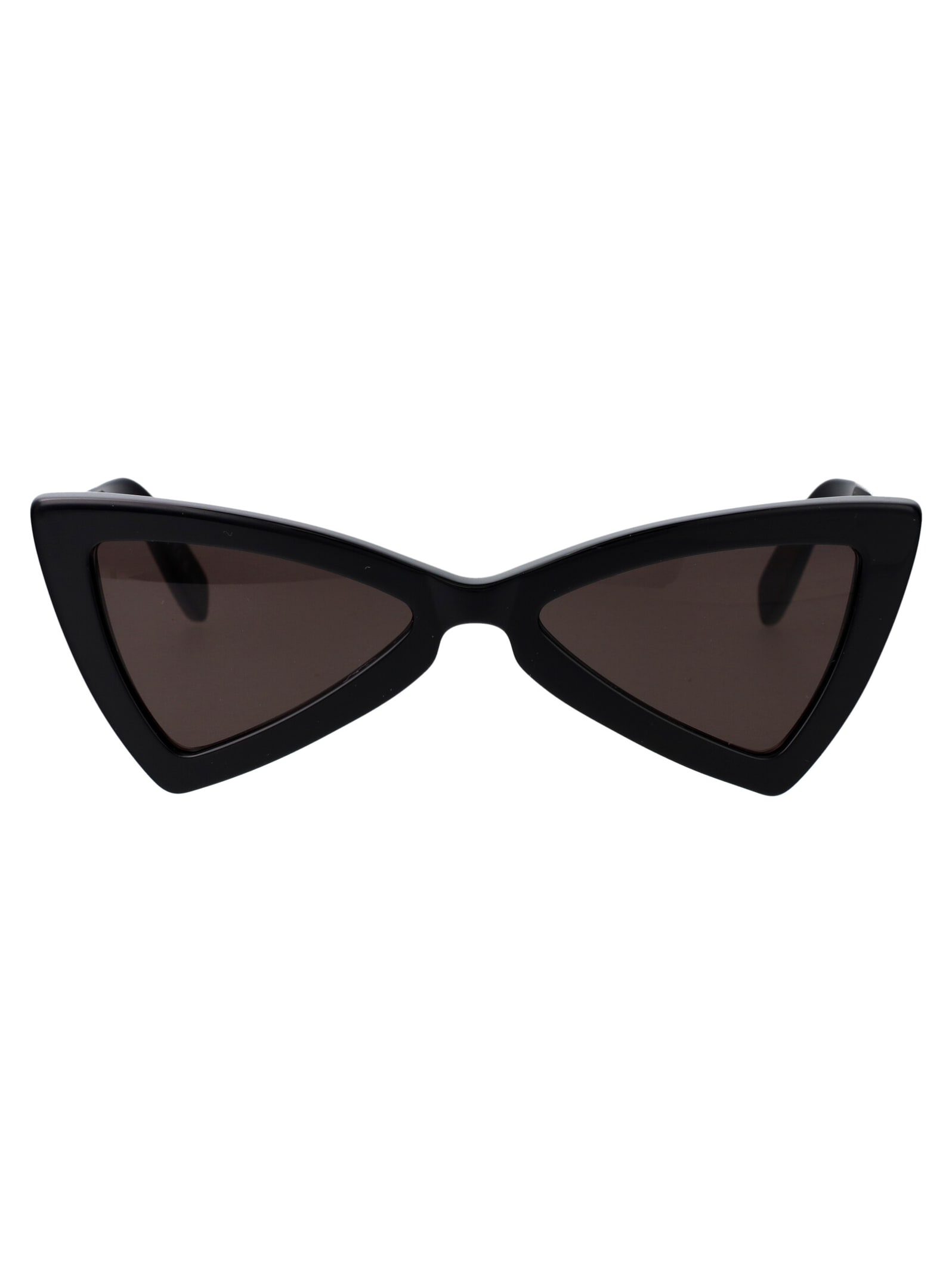 Shop Saint Laurent Sl 207 Jerry Sunglasses In 005 Black Black Black