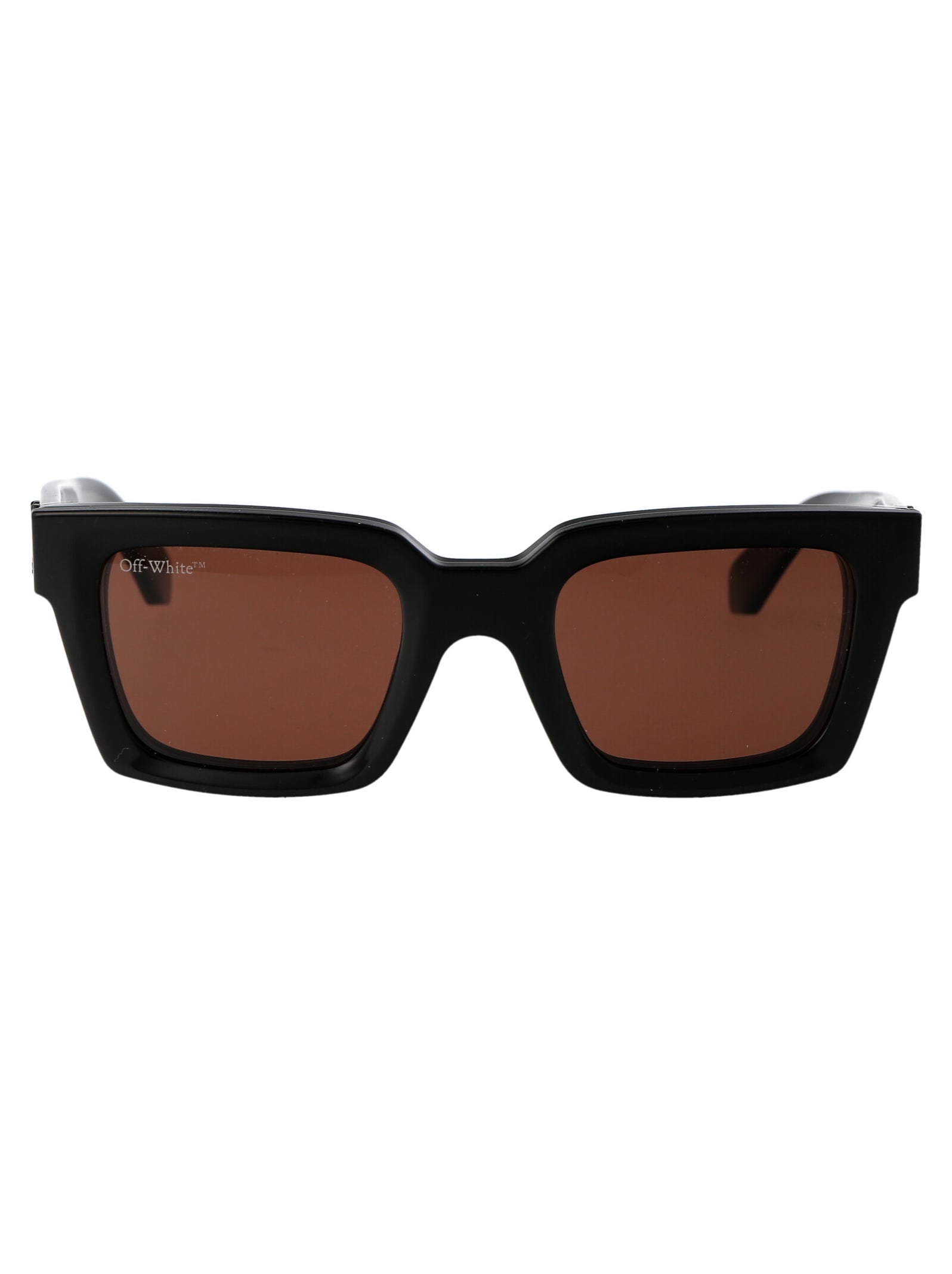 Off-white Clip On Sunglasses In 1060 Black