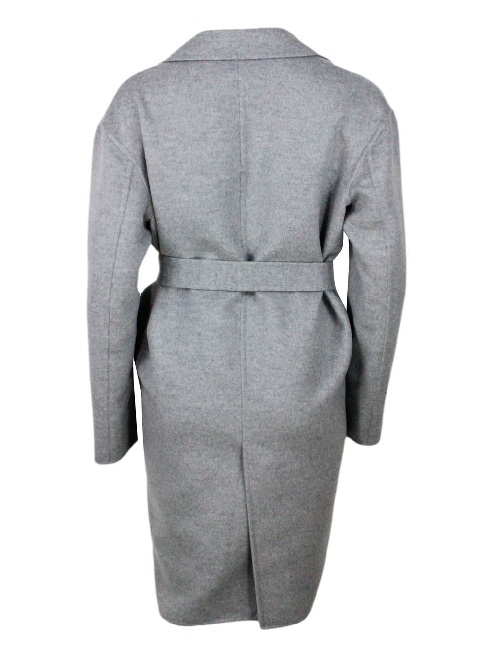 Shop Fabiana Filippi Coat In Grey