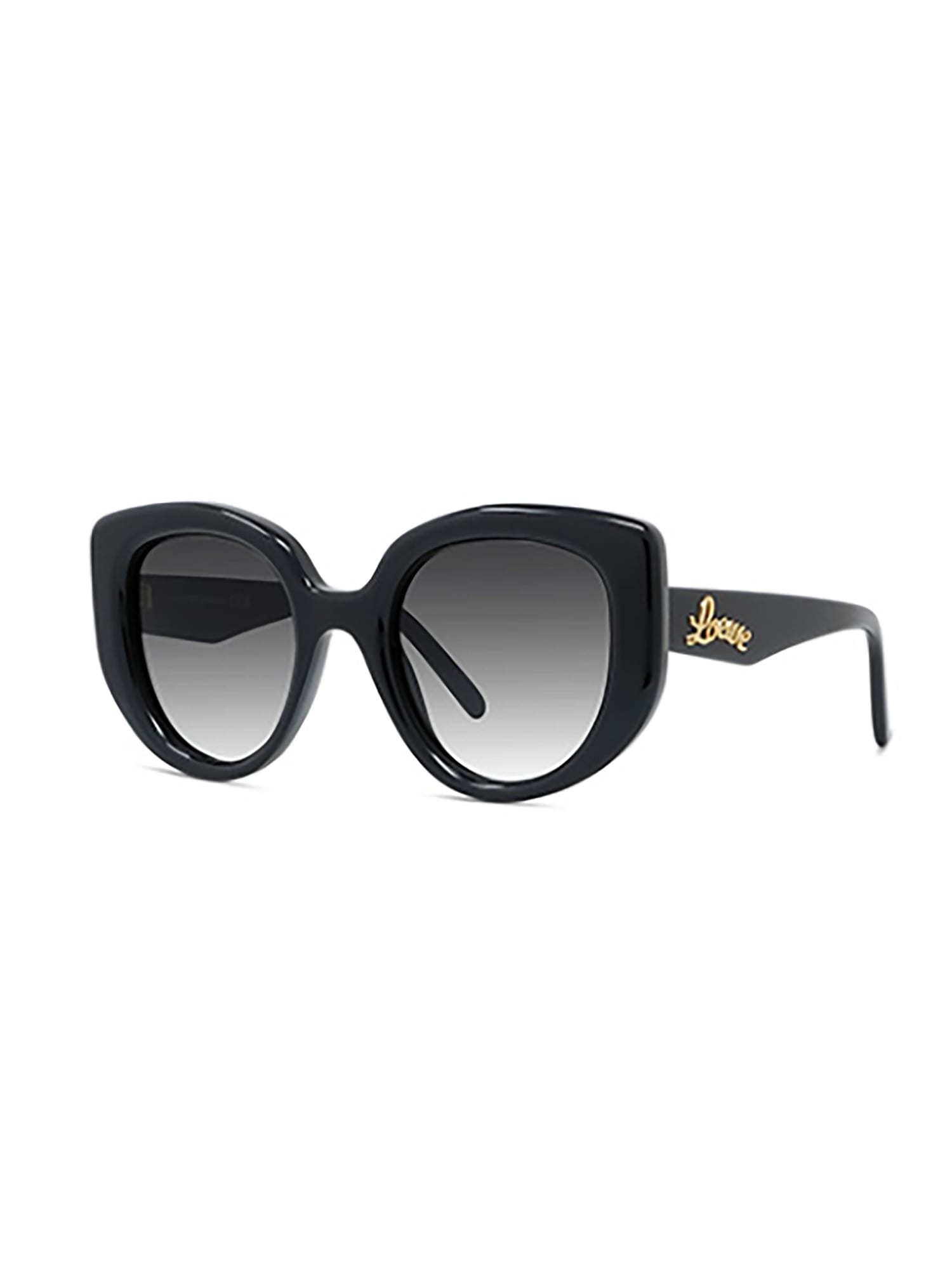 Shop Loewe Lw40100i Sunglasses In B