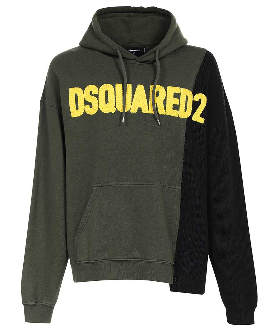 Shop Dsquared2 Hooded Sweatshirt In Green