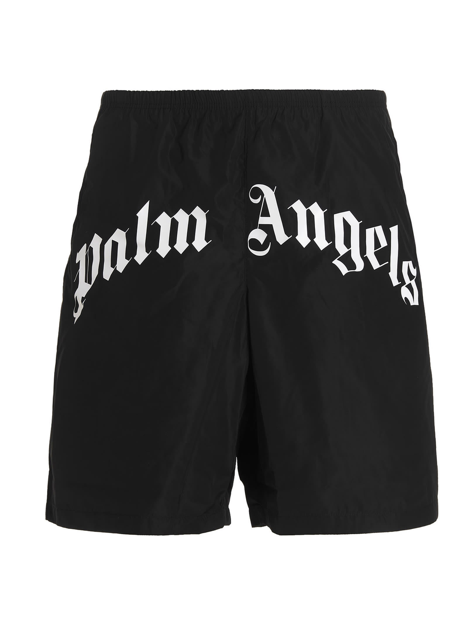 Palm Angels curved Logo Beach Shorts