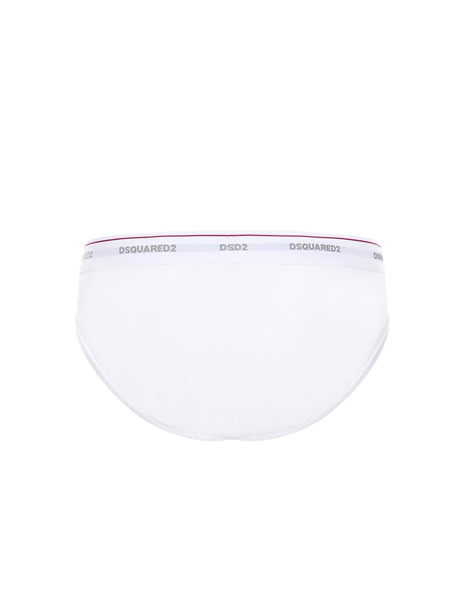 Dsquared2 3-pack Briefs In White