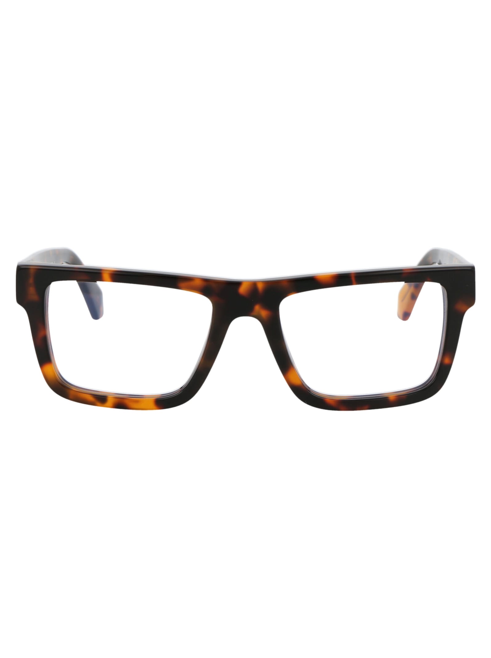 Shop Off-white Optical Style 25 Glasses In 6000 Havana