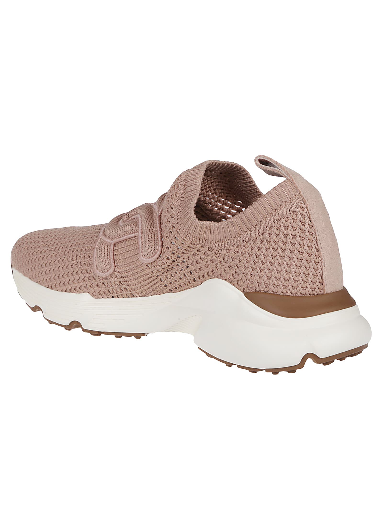 Tod's Womens Tods Sport Run 54c Calzino Logo-embellished Mesh-knit Low-top Trainers In Ballerina