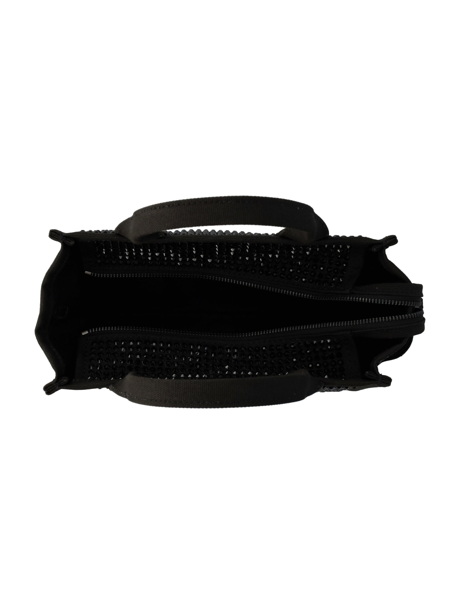 Marc Jacobs Crystal Tote Bag In Black Crystal