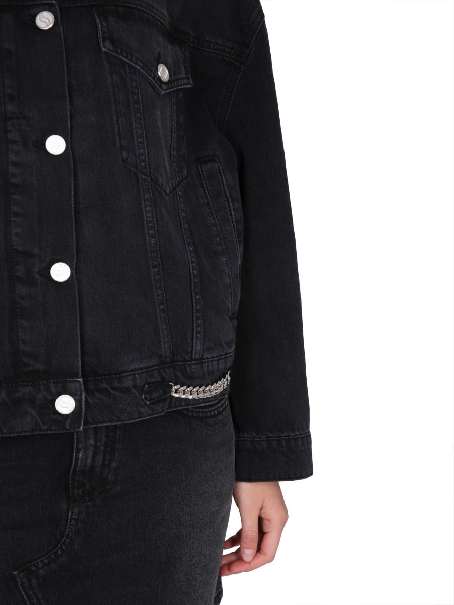 Shop Stella Mccartney Tie Dye Jacket In Black