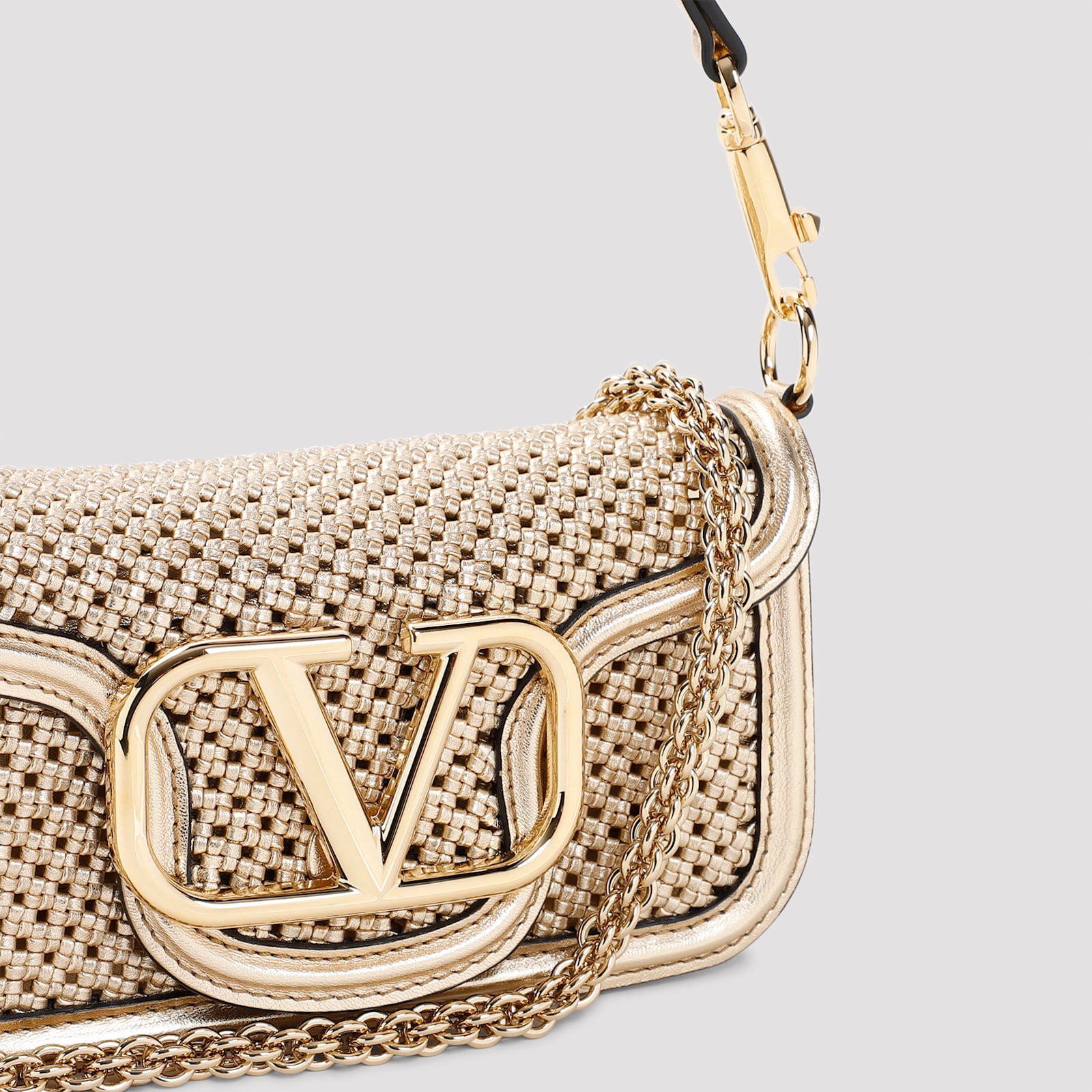 Shop Valentino Small Locò Shoulder Bag In L Mekong