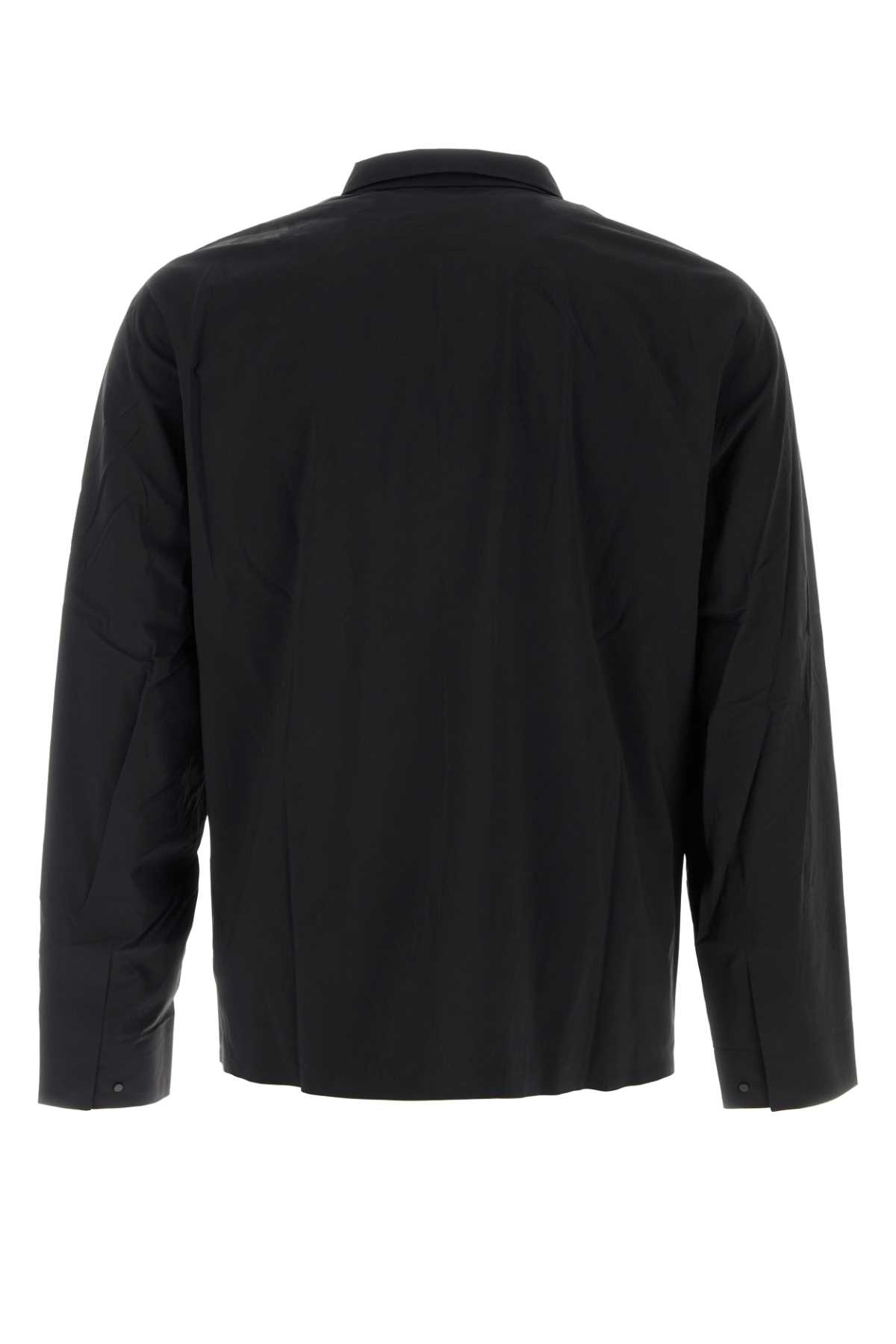 Arc'teryx Black Stretch Nylon Metry Shirt In Black
