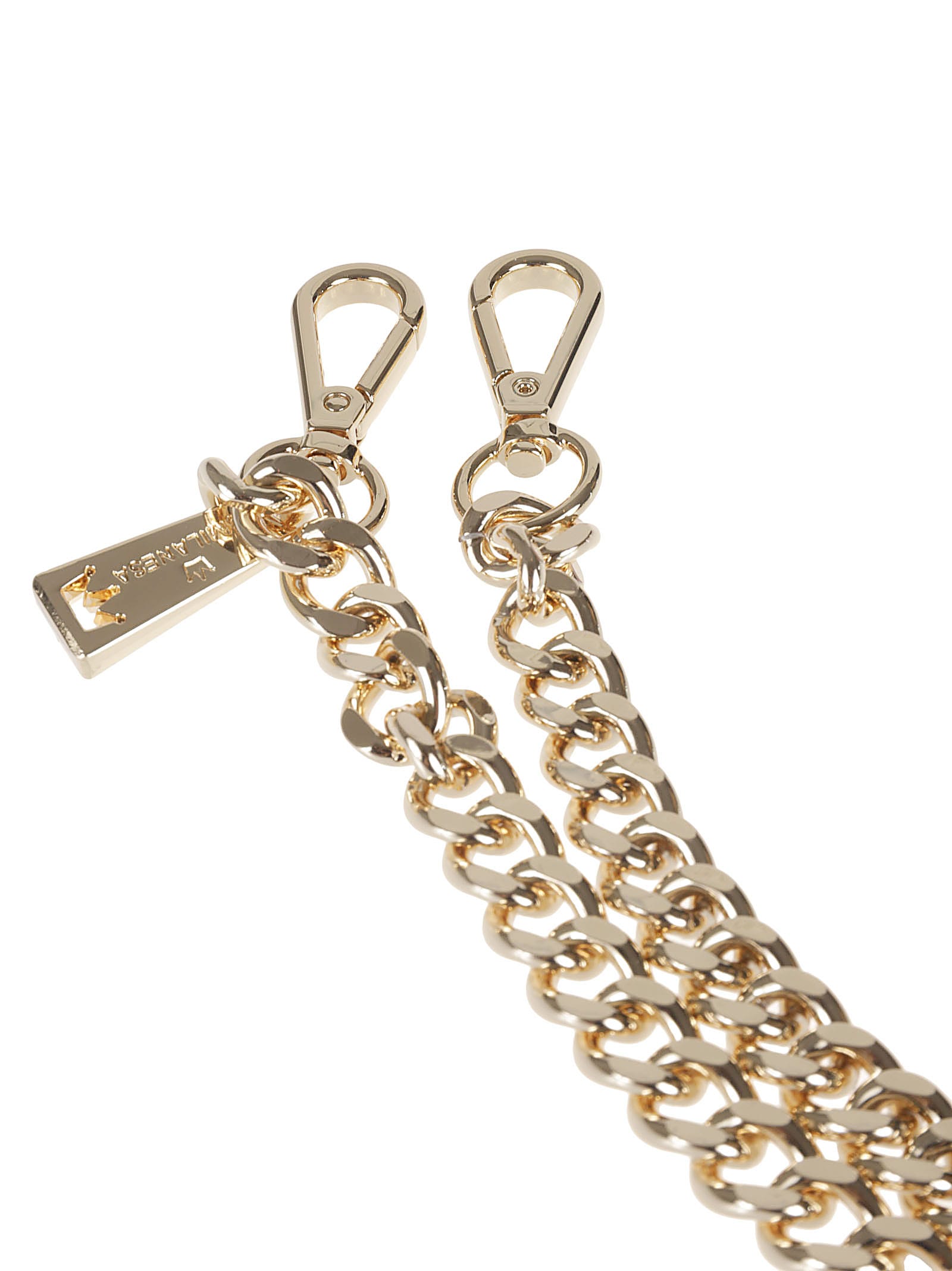 Shop Lamilanesa Chain Classic Necklace In Gold