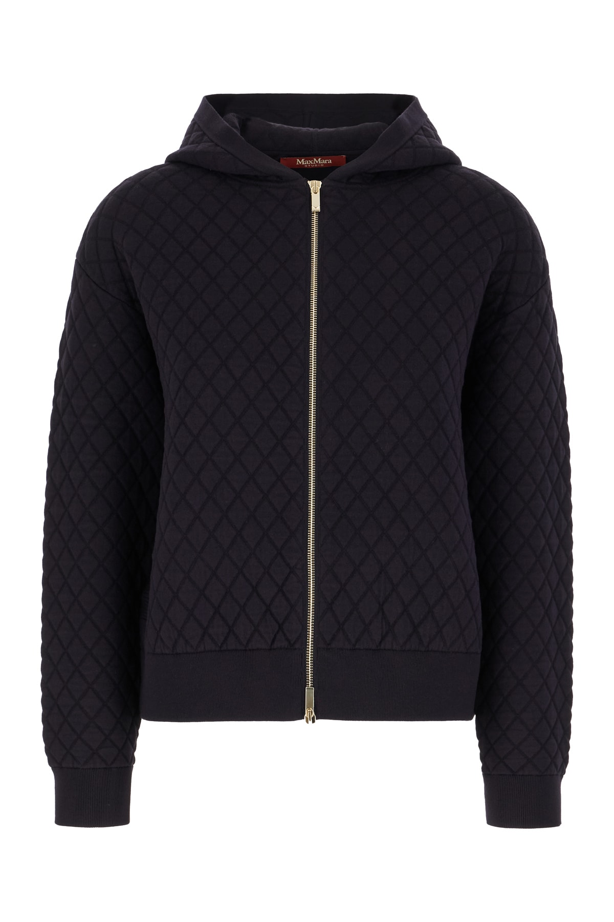 Midnight Viscose Blend Sweatshirt - Max Mara Studio - Modalova