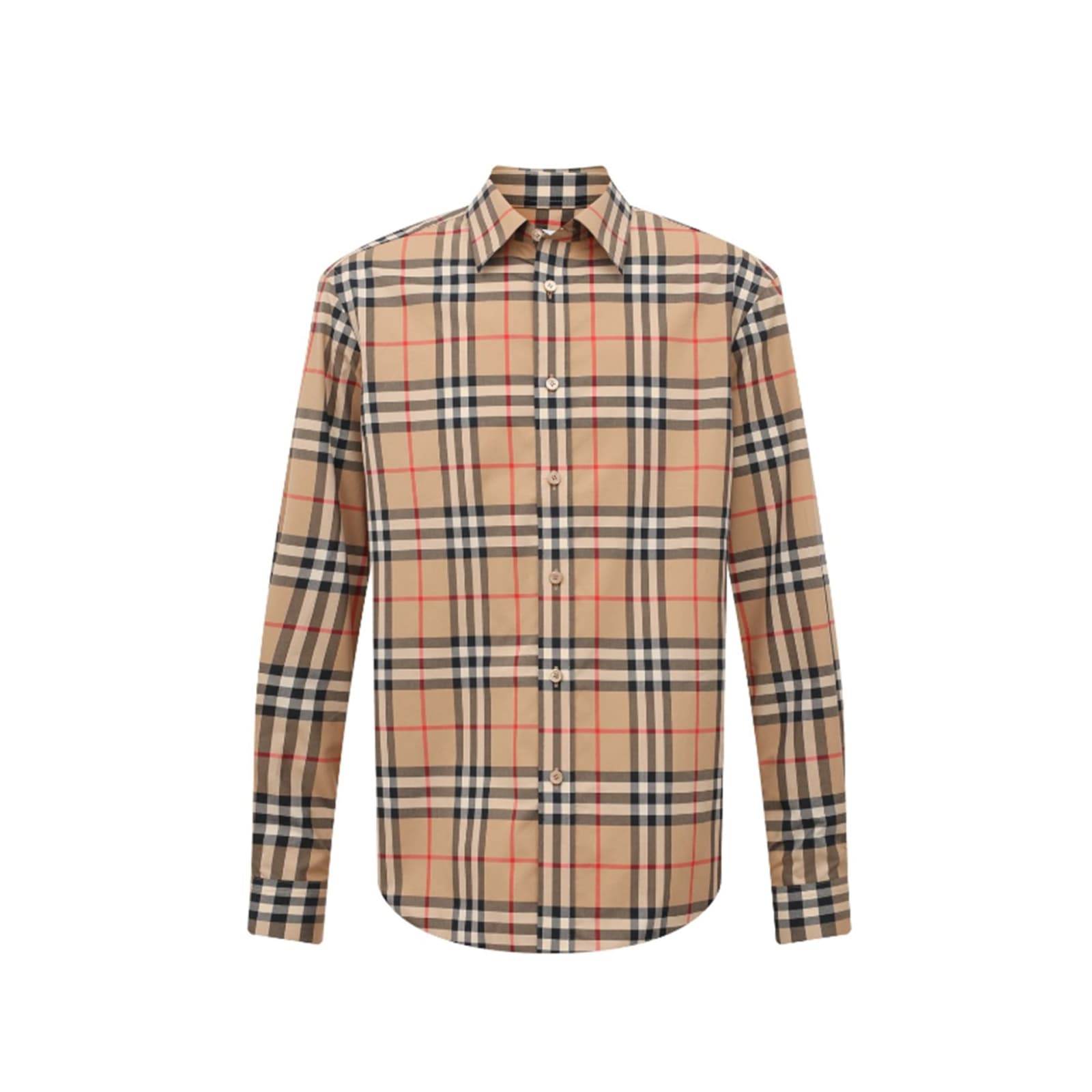 Burberry Caxton Shirt In Brown
