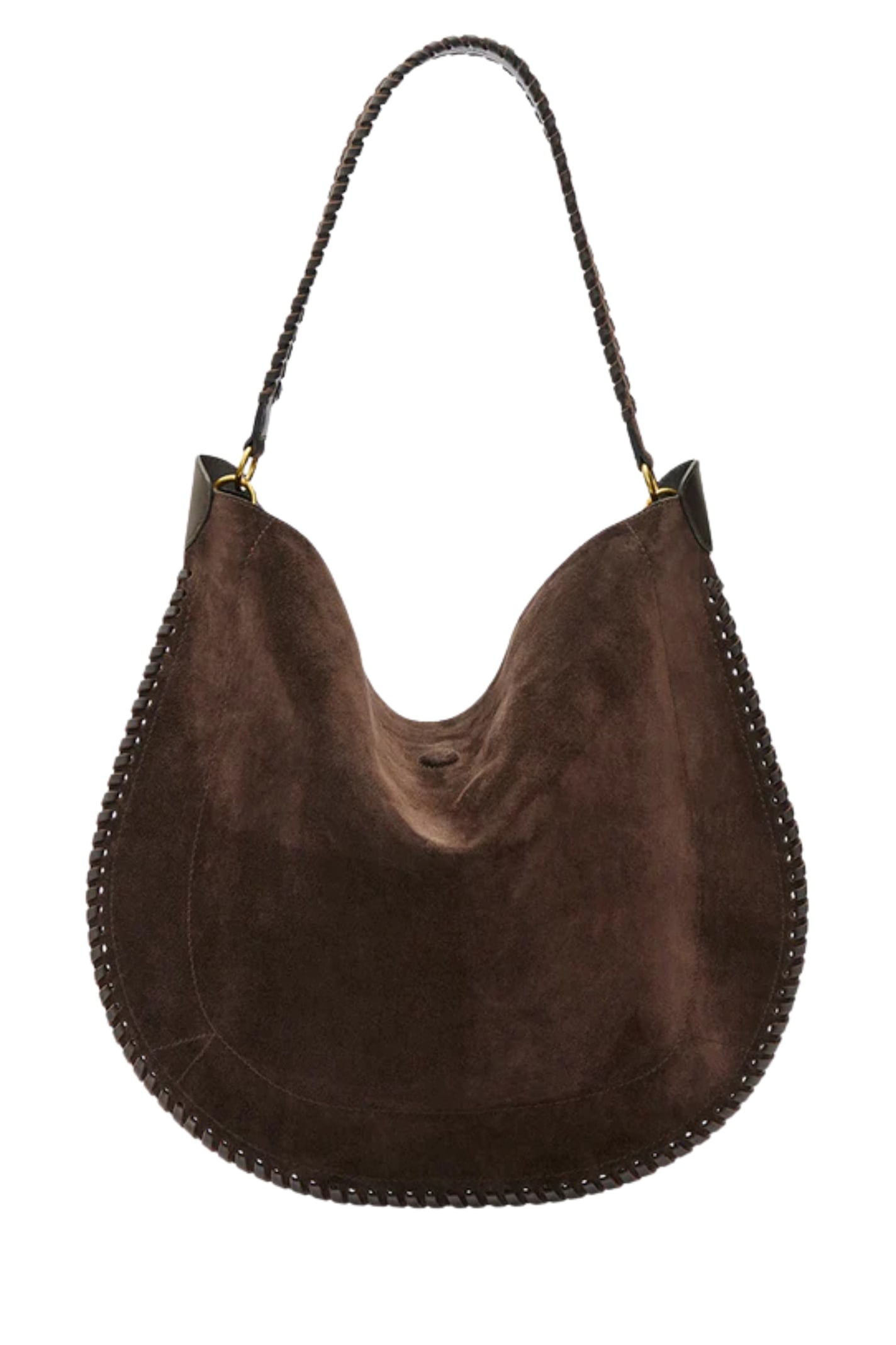 Isabel Marant Oskan Hobo Soft Bag Coffee In Brown