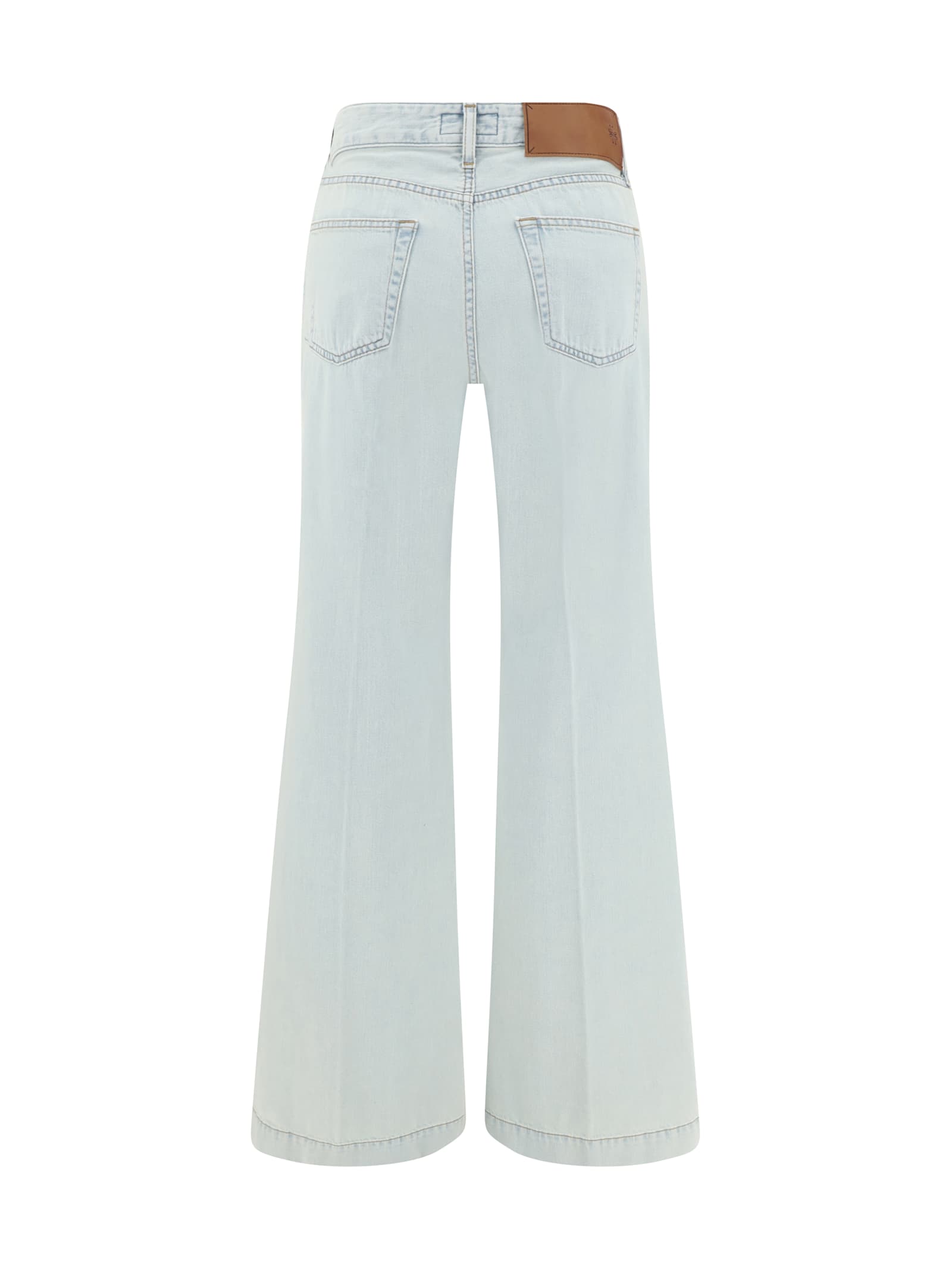 Jacob Cohen Women Wide Leg Jeans In Blue