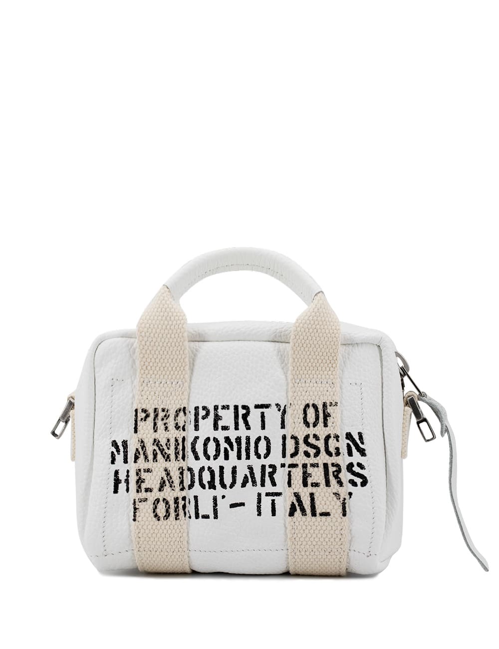 Shop Manikomio Dsgn Bag In All White
