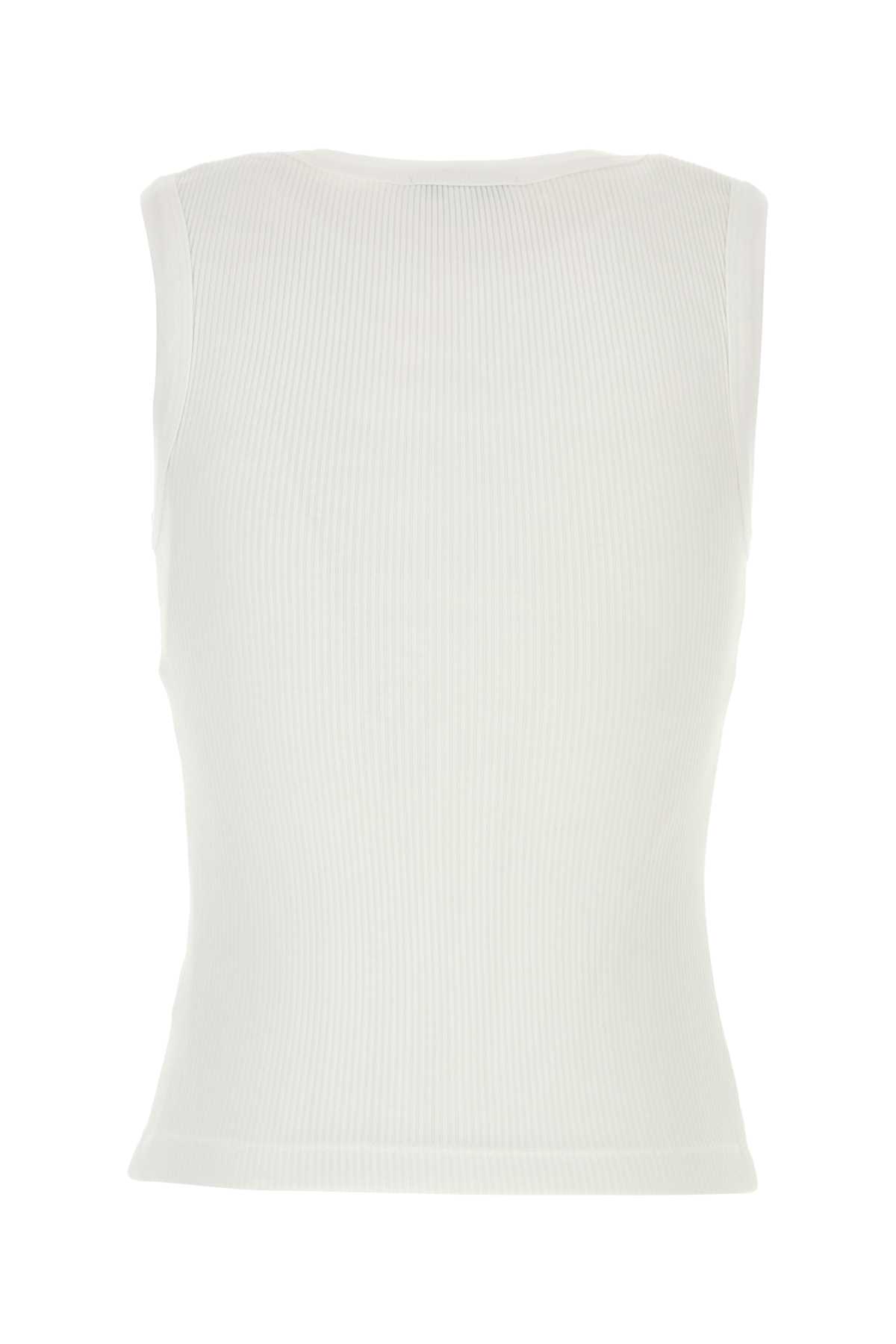 Agolde Stretch Cotton Blend Tank Top