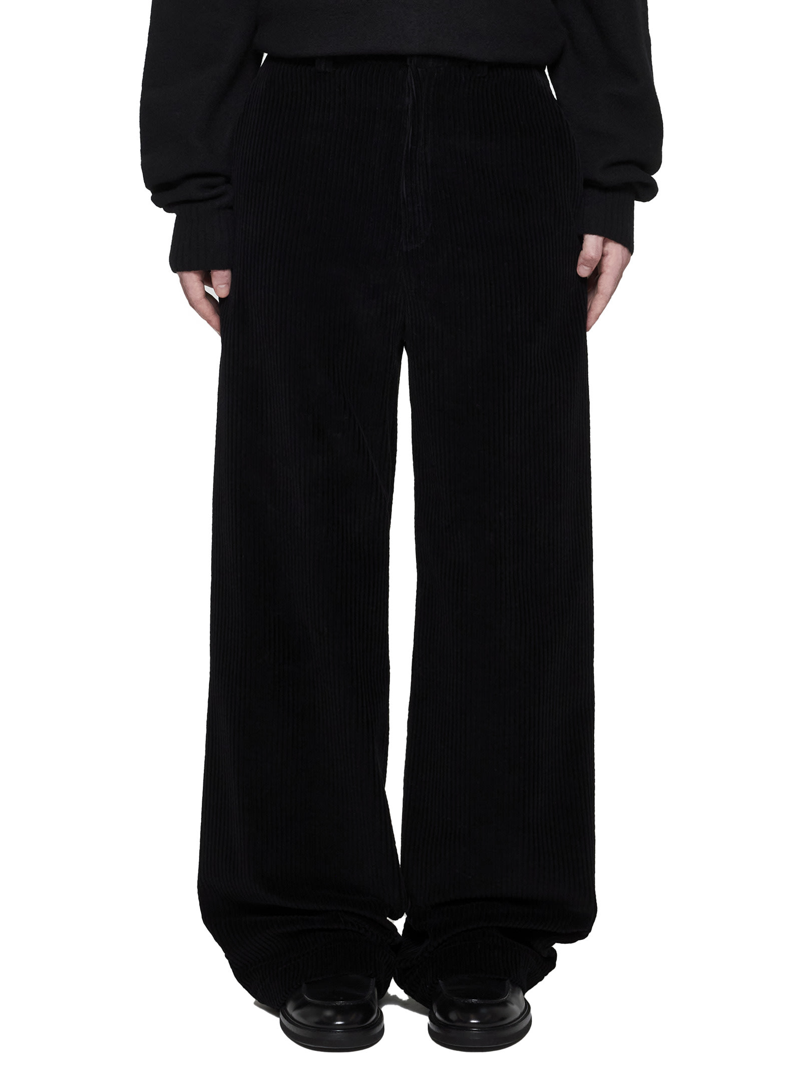 Shop Jil Sander Pants In Black