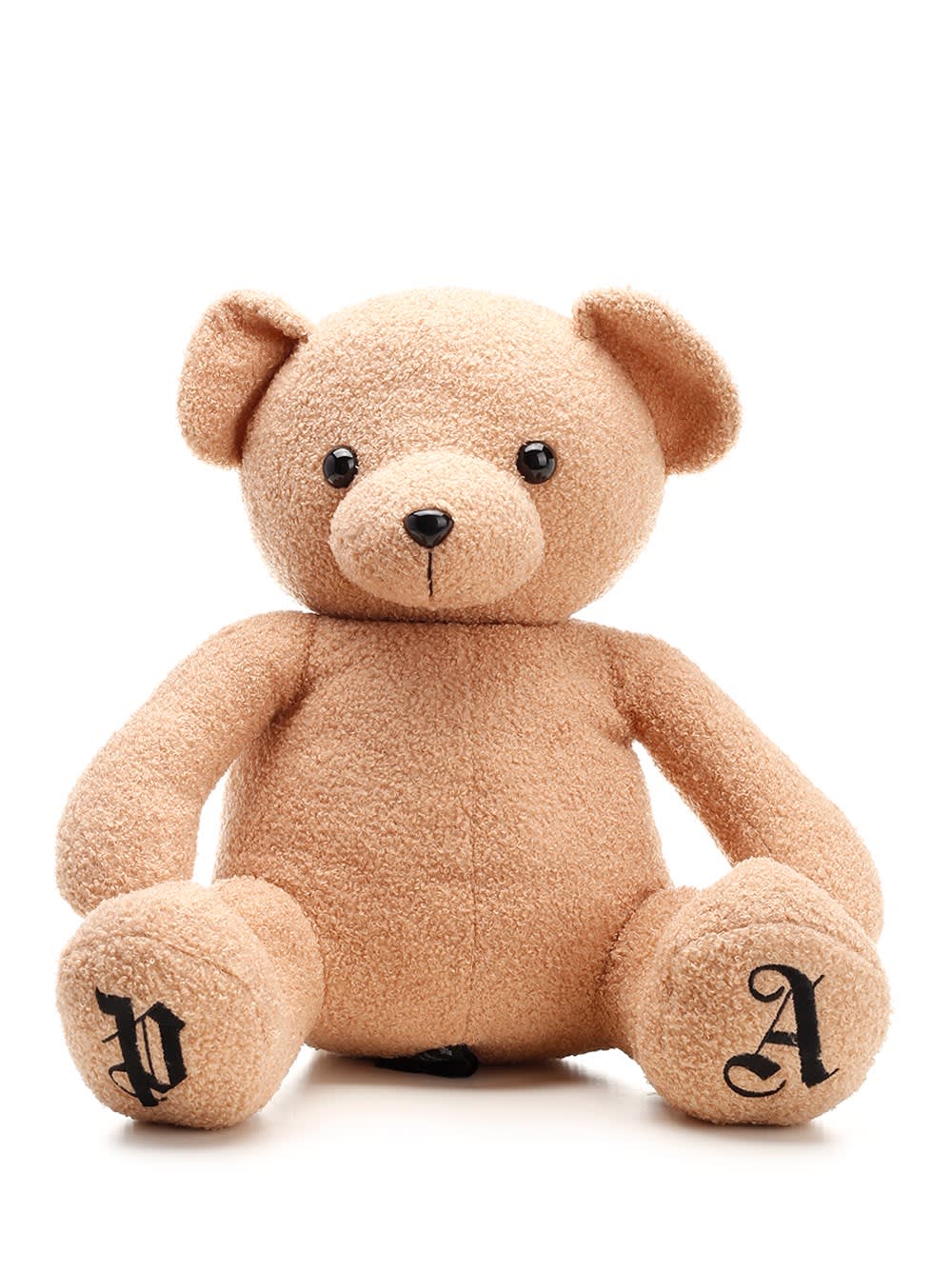 Shop Palm Angels Teddy Bear In Marrone/nero