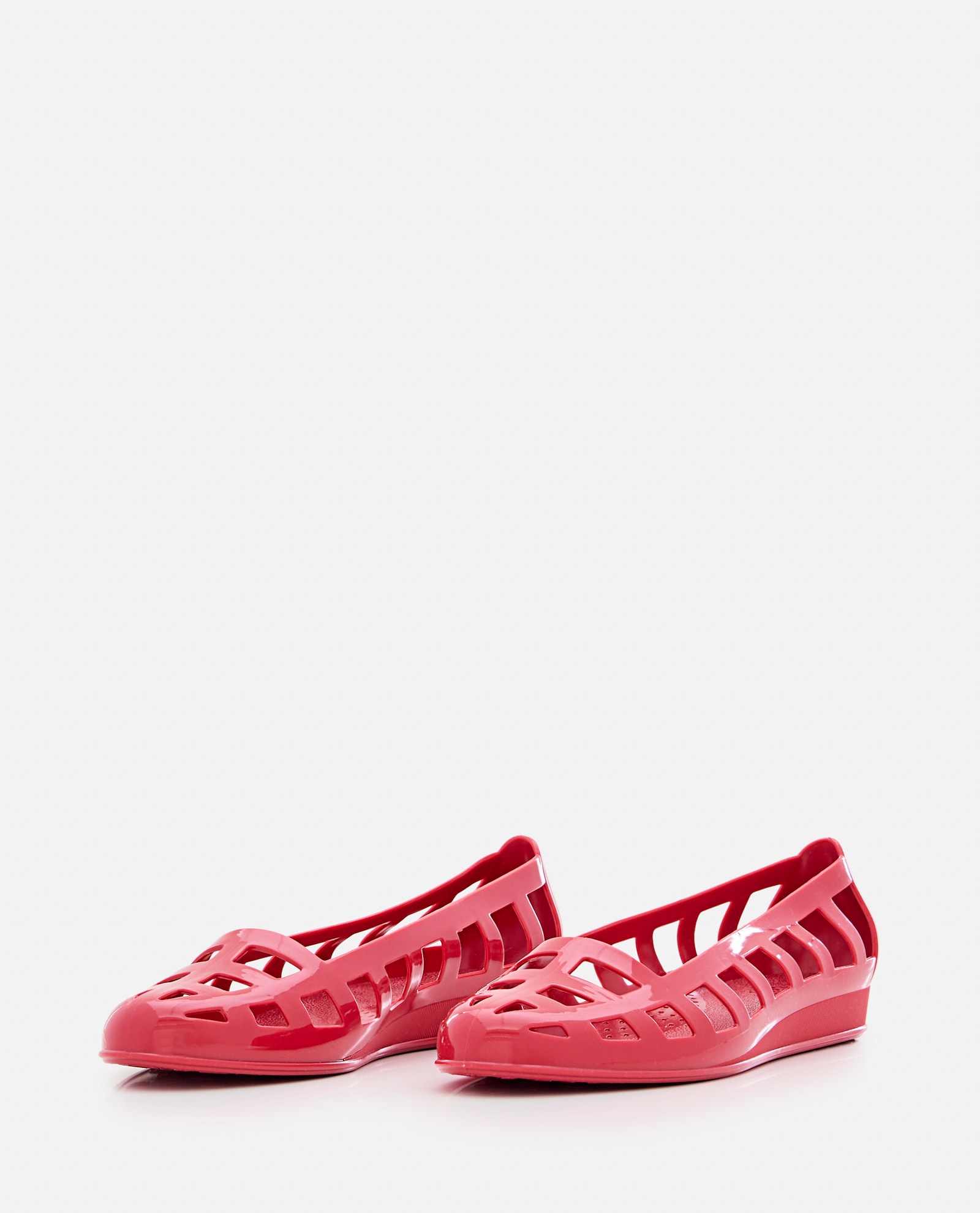 Ancient Greek Sandals Elli Jelly Ballerina Shoes In Red
