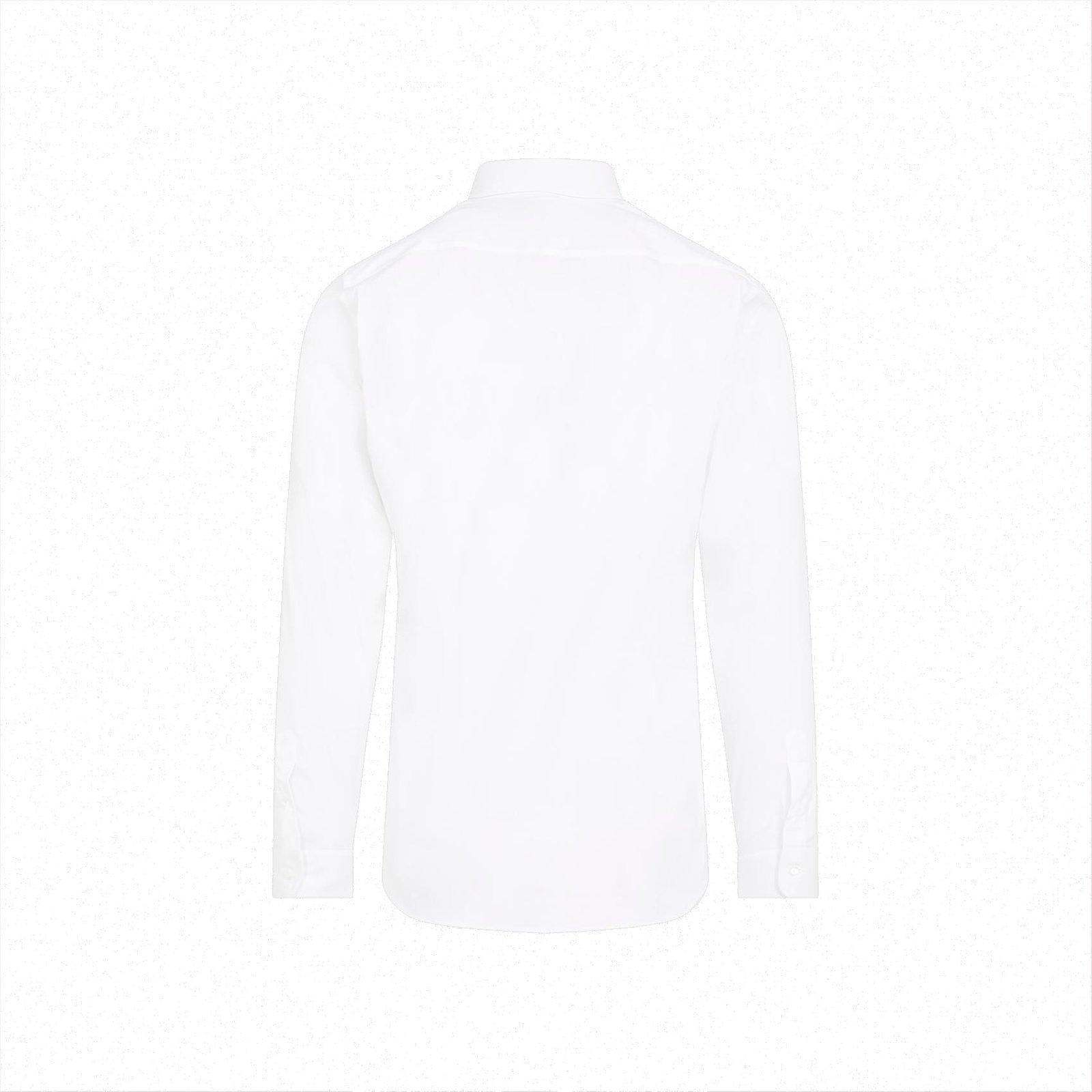 Shop Gucci Stretch Poplin Shirt In White