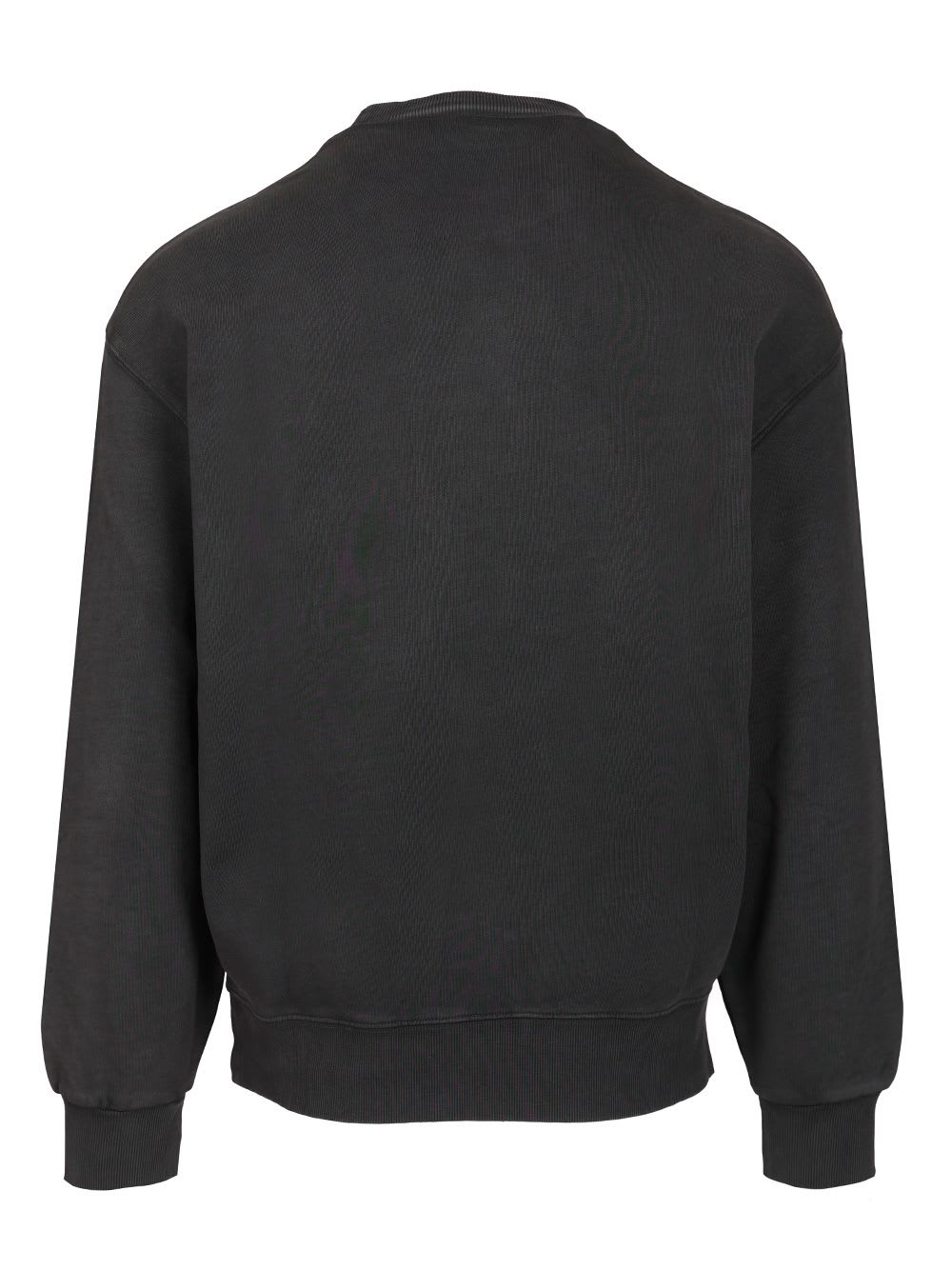 Carhartt Mens Black Hudson Crewneck Cotton Sweatshirt In Gray