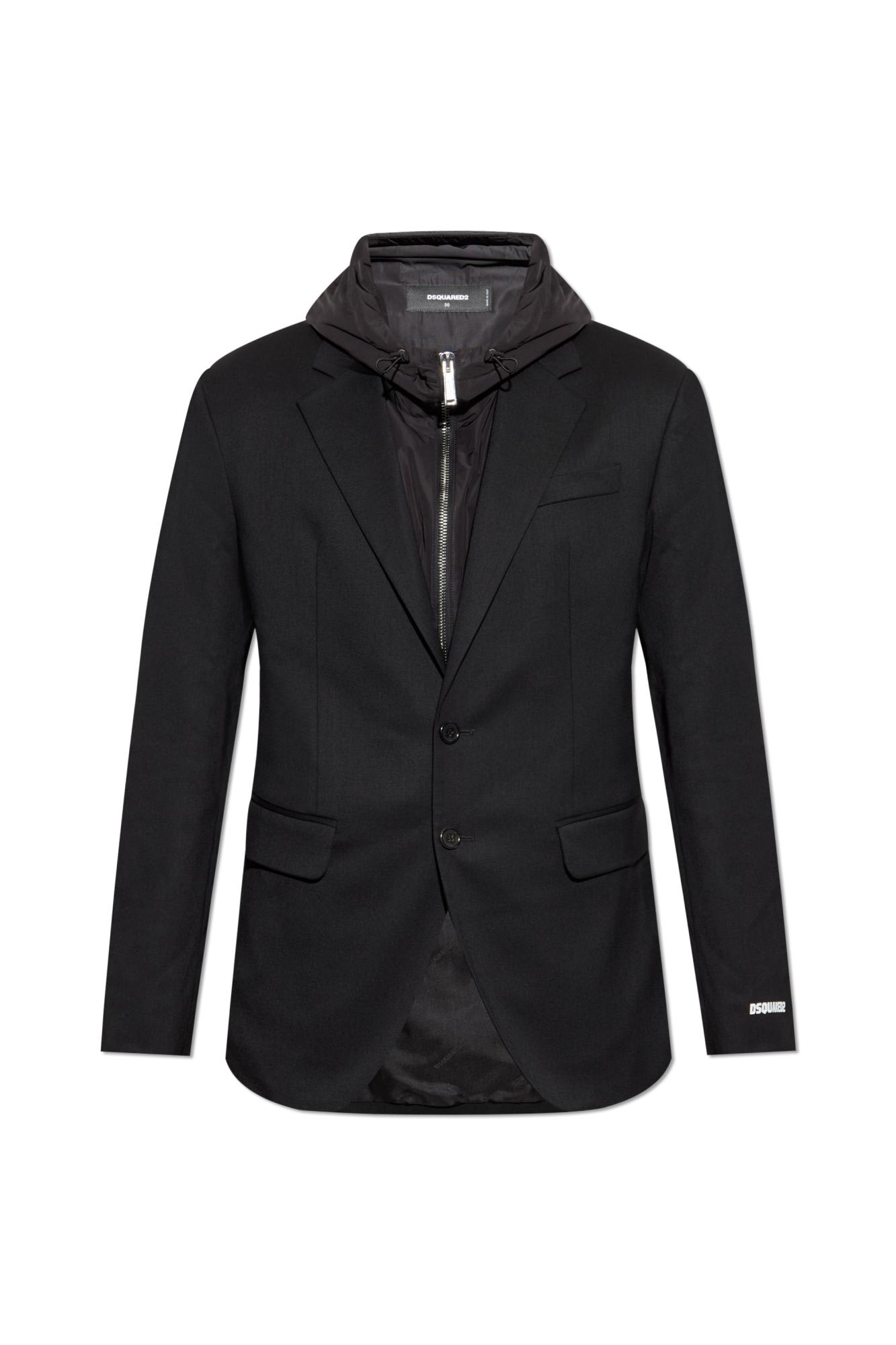 Blazer With Sewn-in Jacket Dsquared2