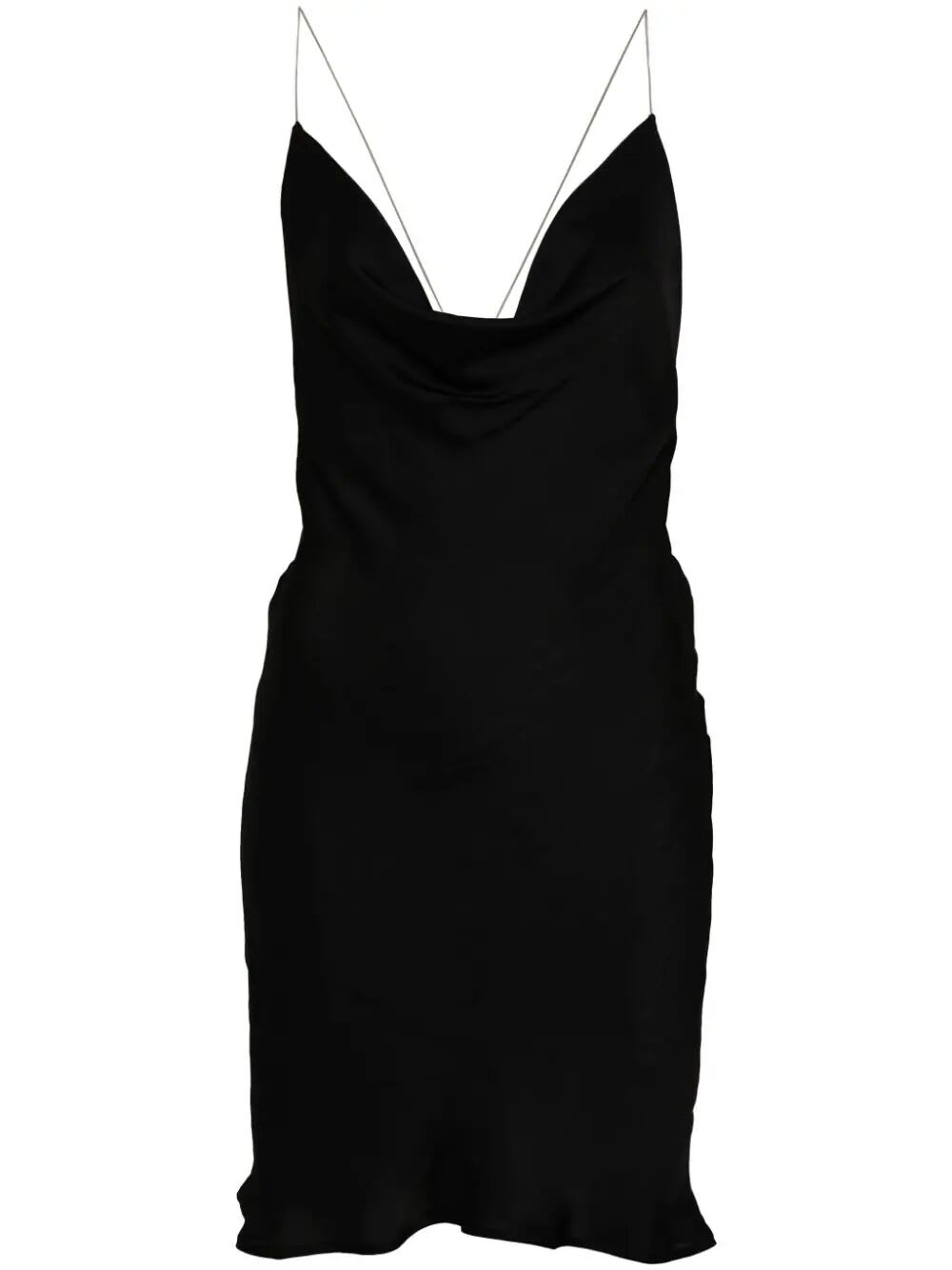 Shop Y/project Invisible Strap Slip Dress In Black