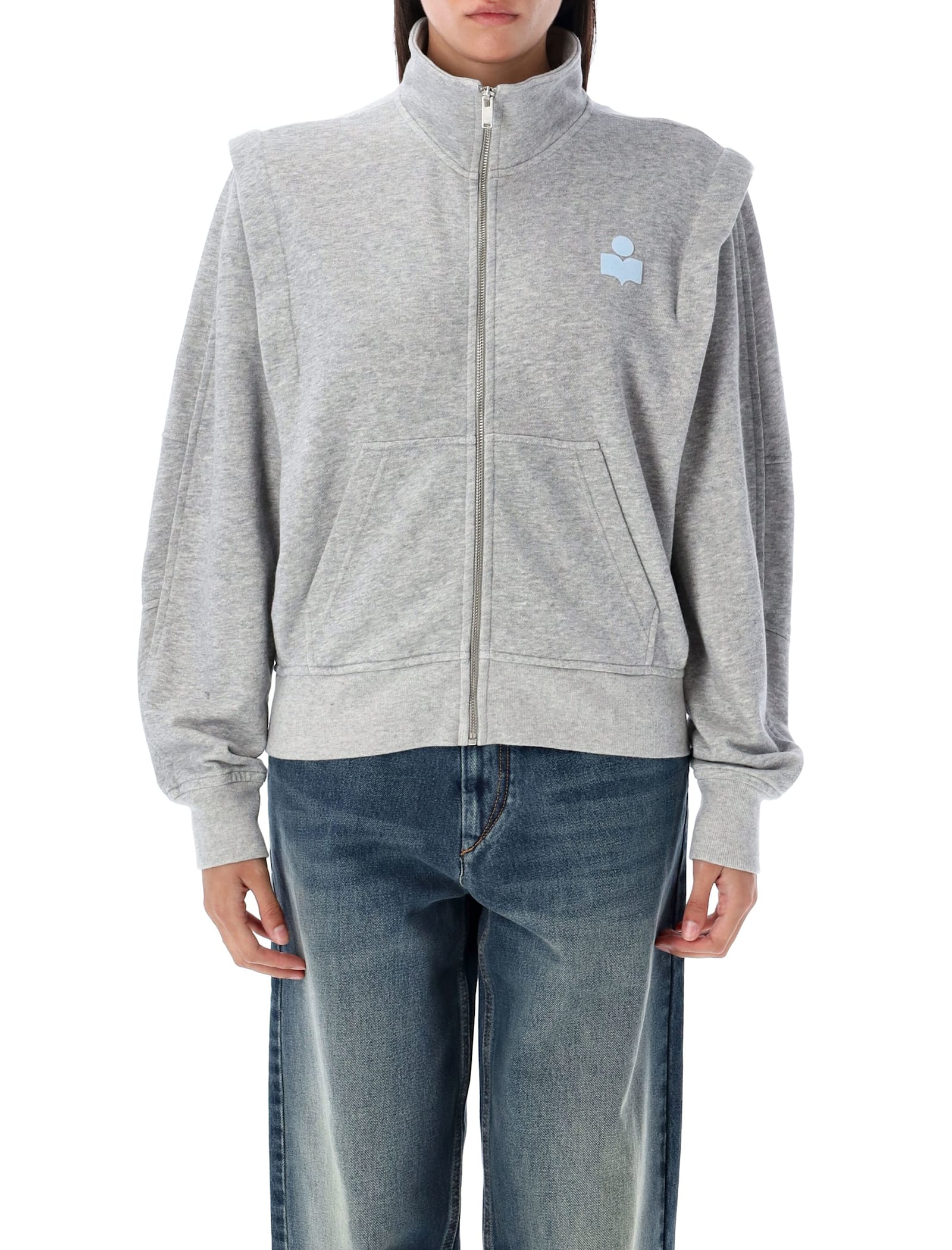 Isabel Marant Étoile Isabel Marant Etoile Madilia Sweatshirt In Gray