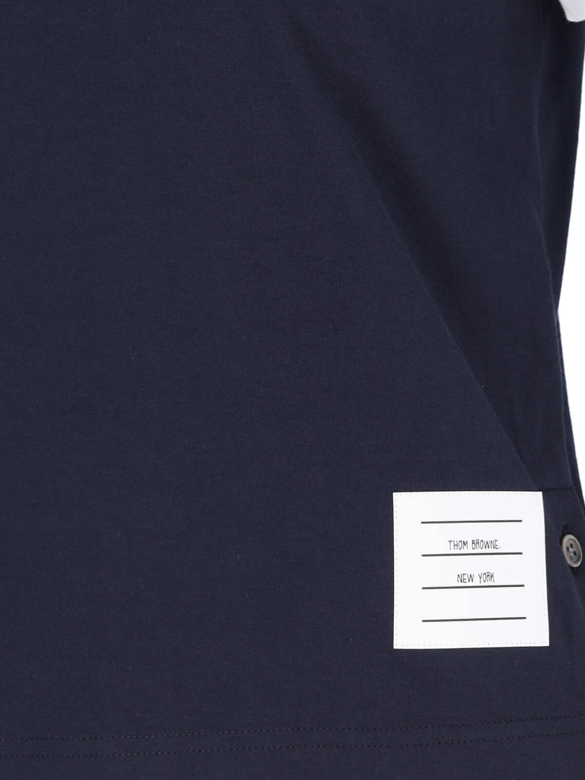 Shop Thom Browne Rwb-stripe T-shirt In Blue