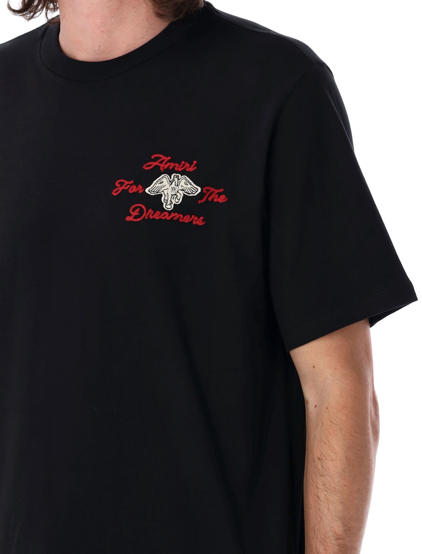 AMIRI EMBROIDERED AMIRI DREAMERS T-SHIRT