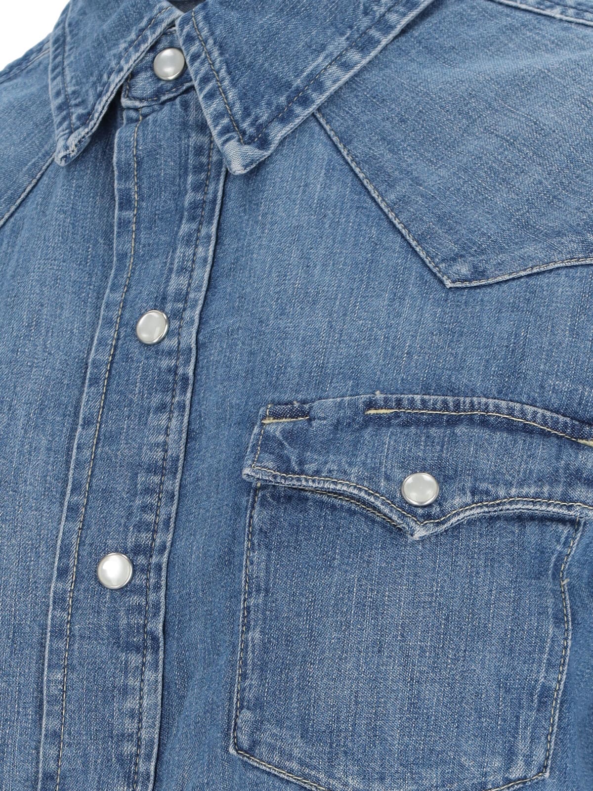 Polo Ralph Lauren Denim Long Sleeve Buttondown Canaria Wash In Canaria Wash