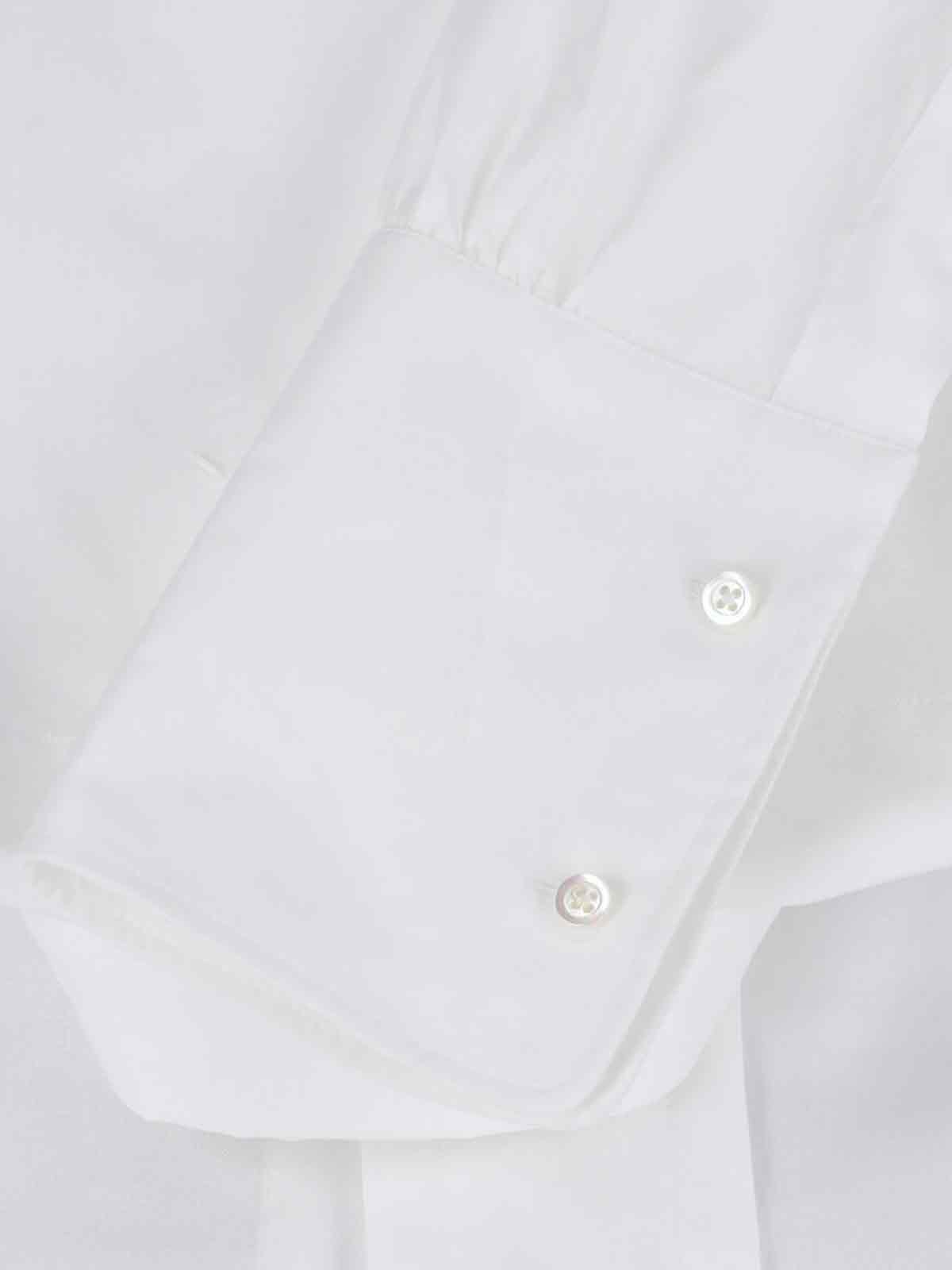 Maison Margiela Cotton Shirt In White