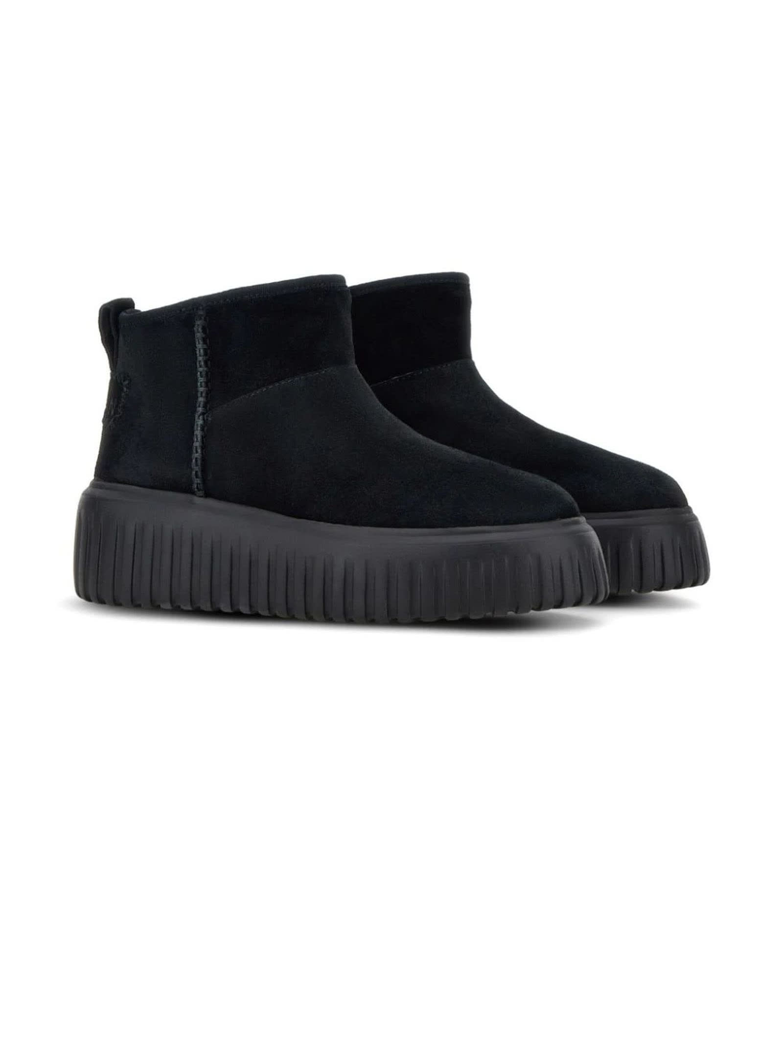 Shop Hogan Sneakers Black