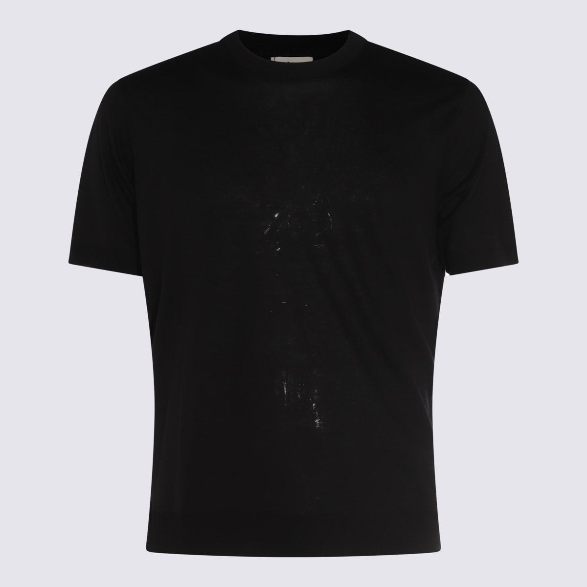 Black Cotton T-shirt