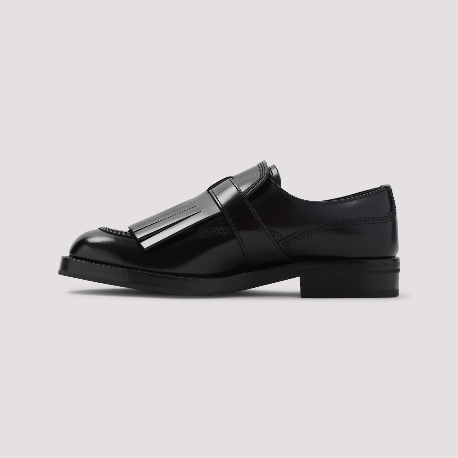 Church's Piper Buckled Leather Loafers In Black